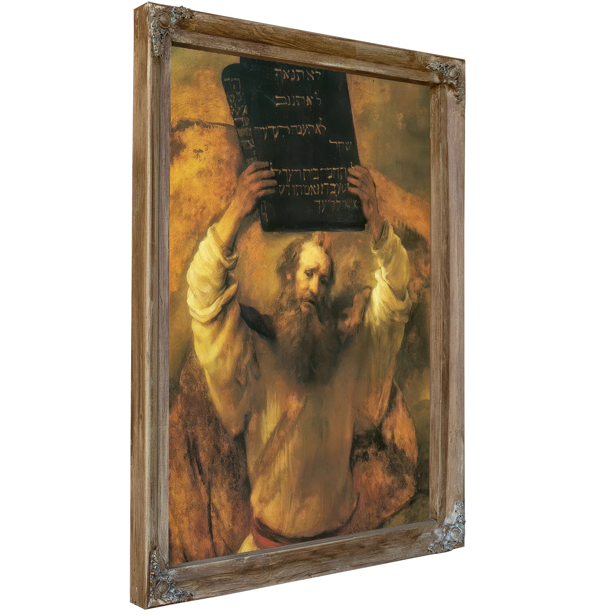 Moses With The Tables Of The Law, 1959 By Rembrandt Fine Art Print