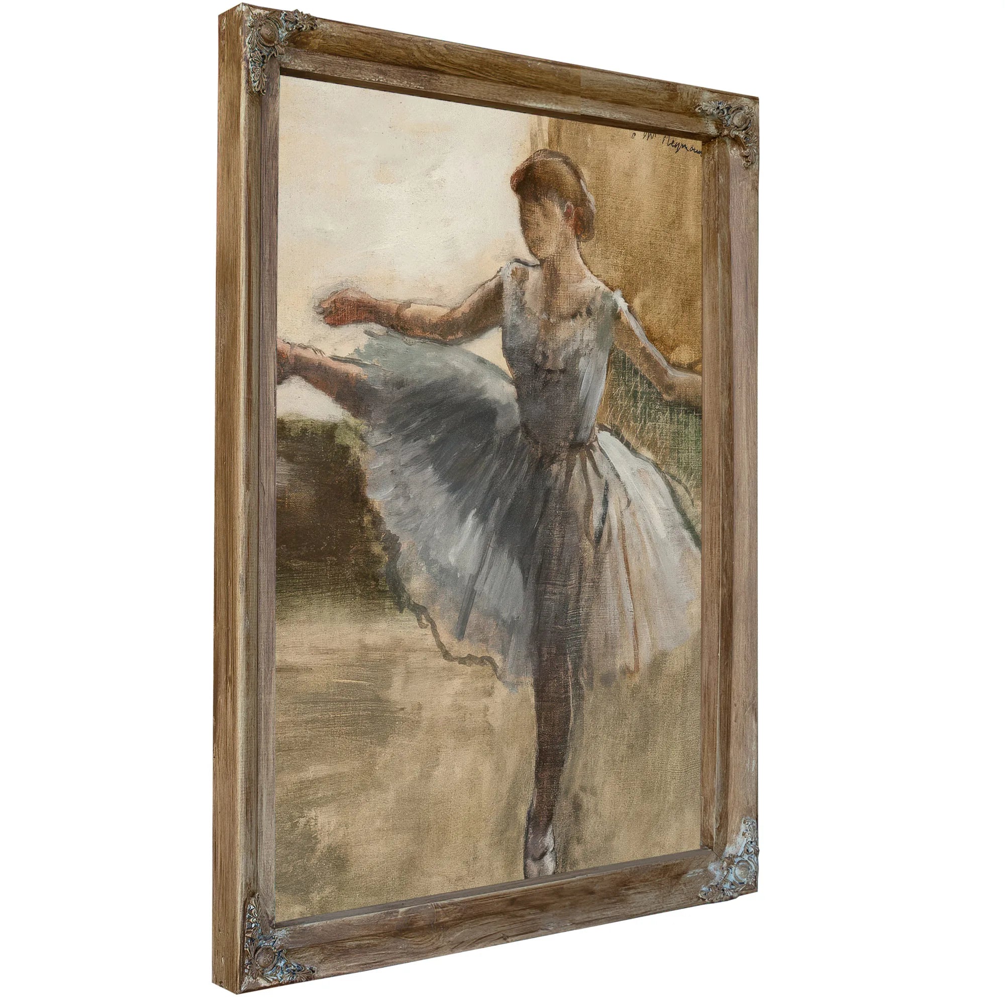 The Ballerina By Edgar Degas Fine Art Print