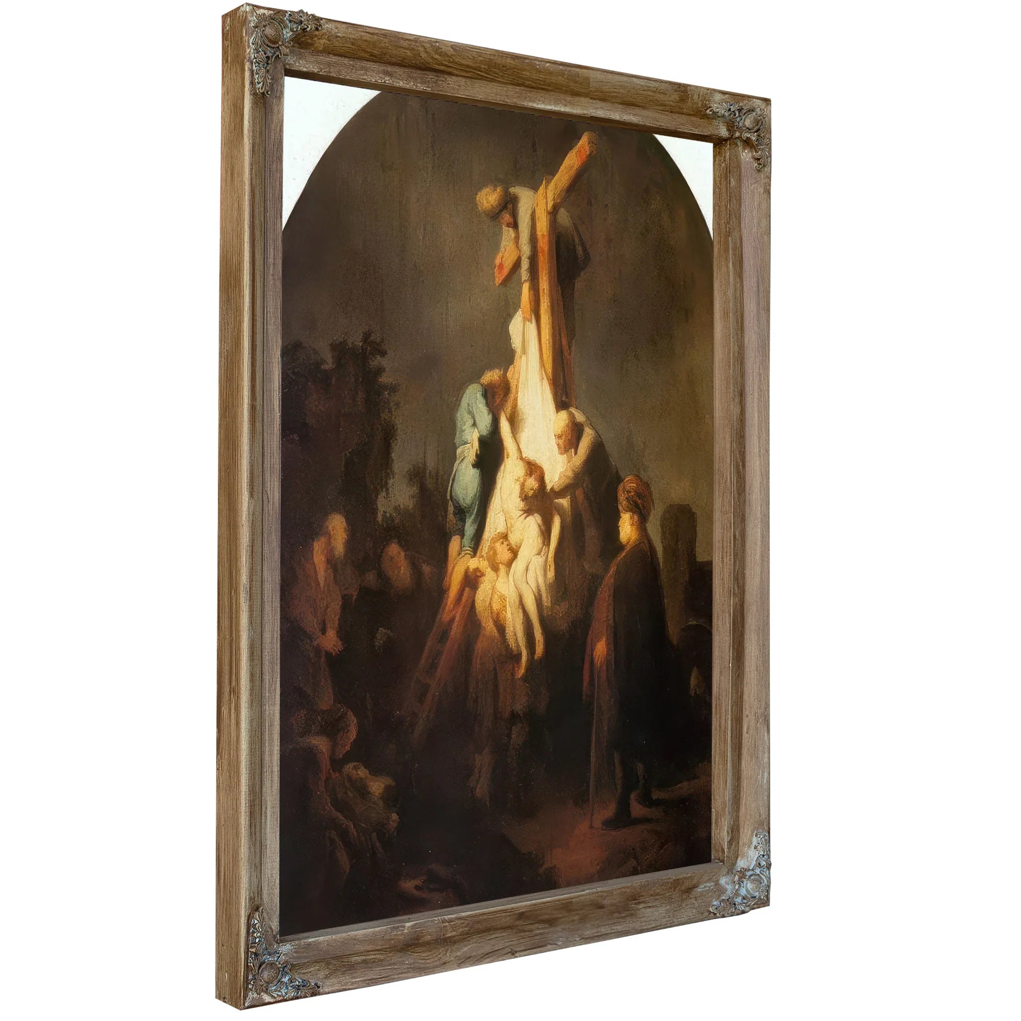 The Descent From The Cross By Rembrandt Fine Art Print