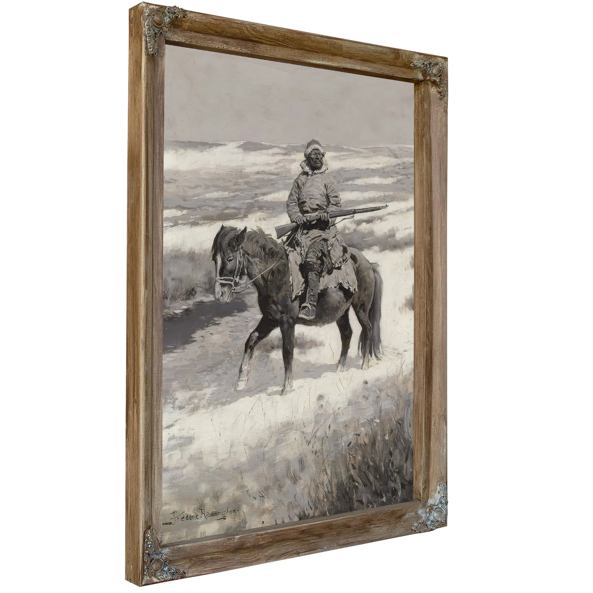 A Manchurian Bandit C by Frederic Remington