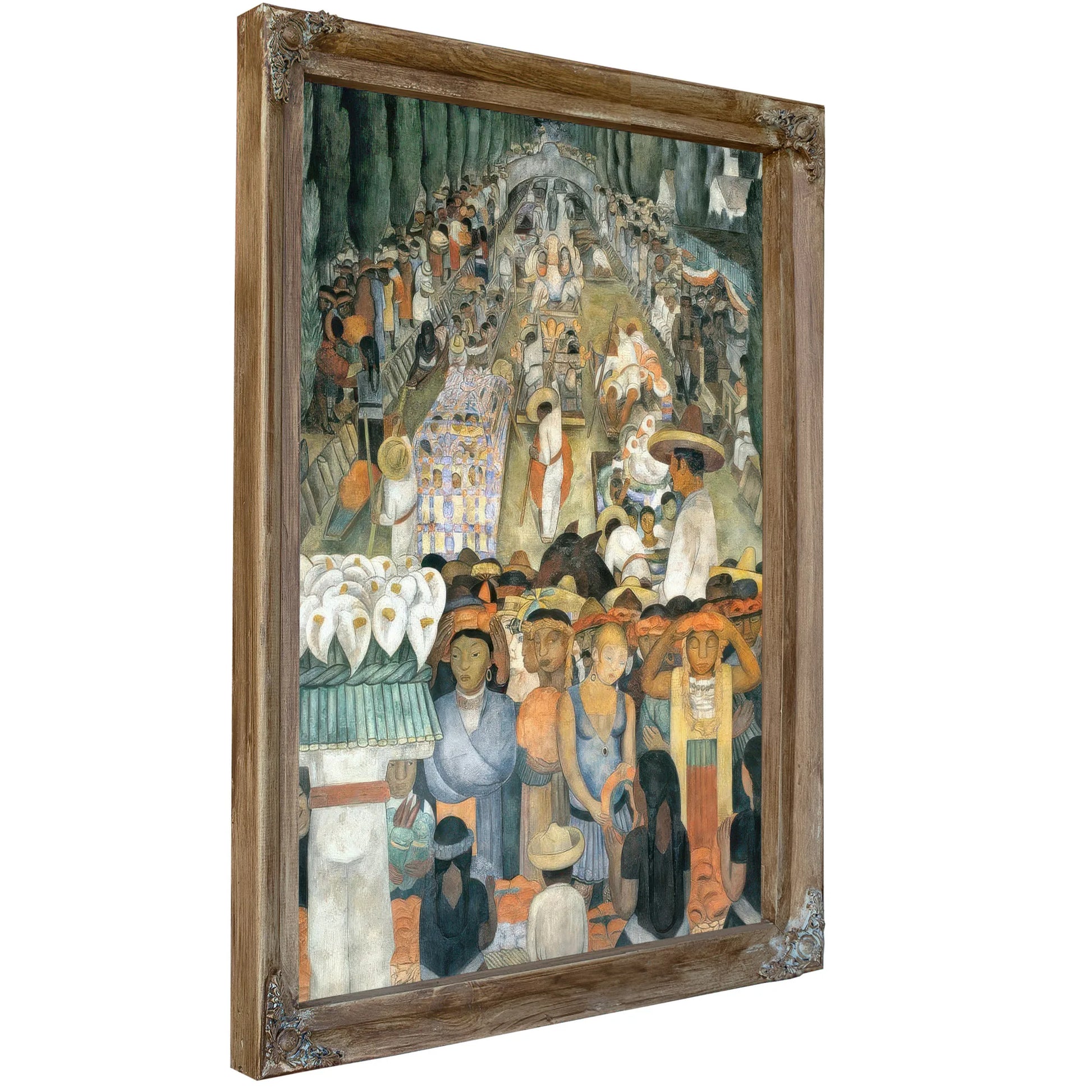 Santa Anita By Diego Rivera Fine Art Print