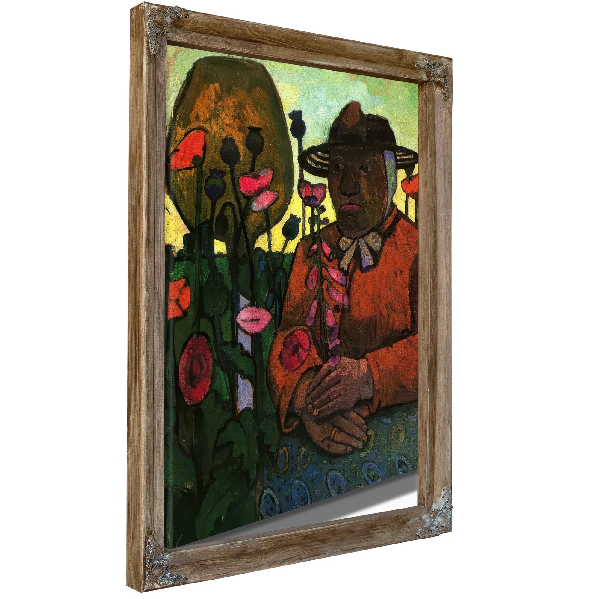 Old Woman In The Garden 1906 By Paula Modersohn Becker Fine Art Print