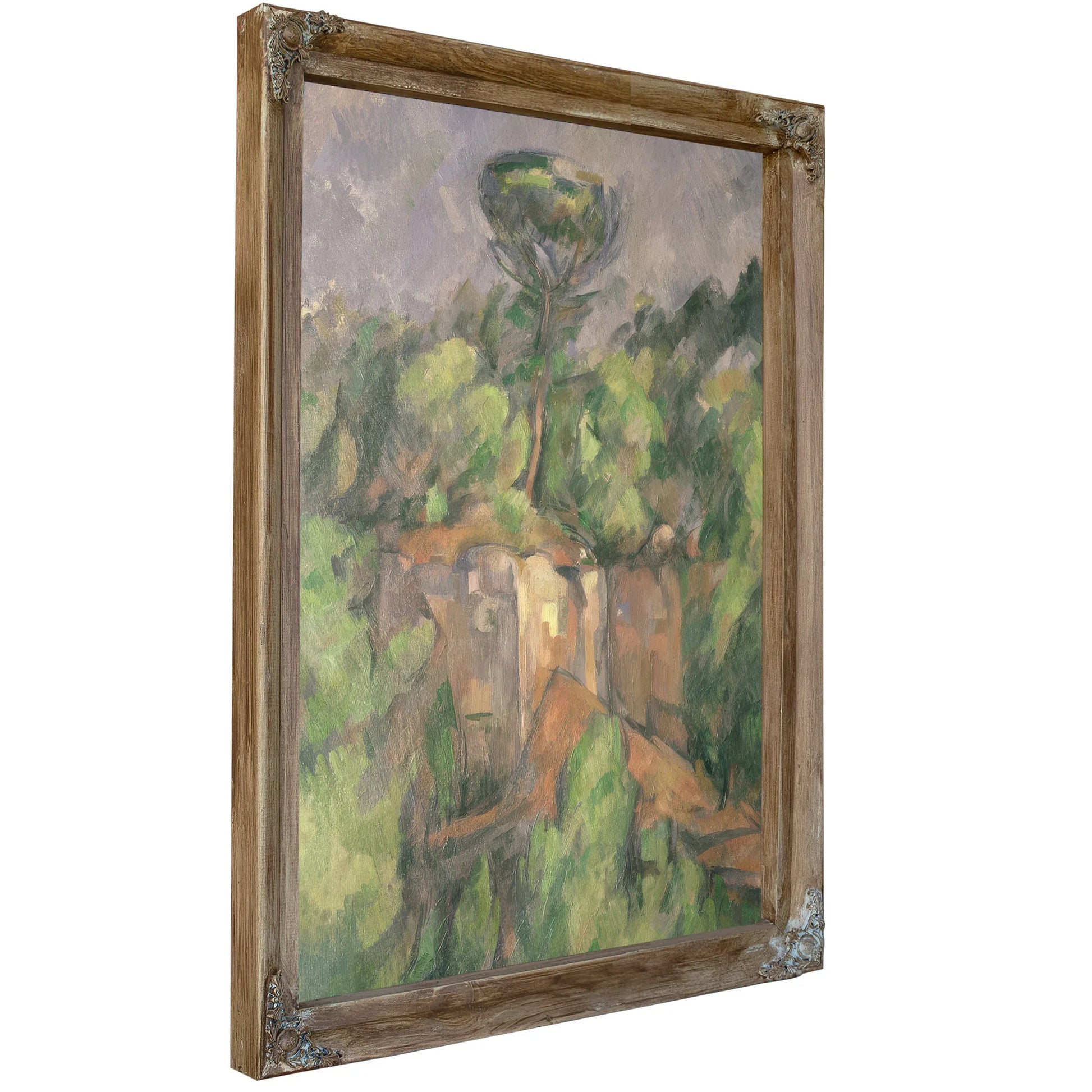 Bibemus Quarry By Paul Cezanne Fine Art Print