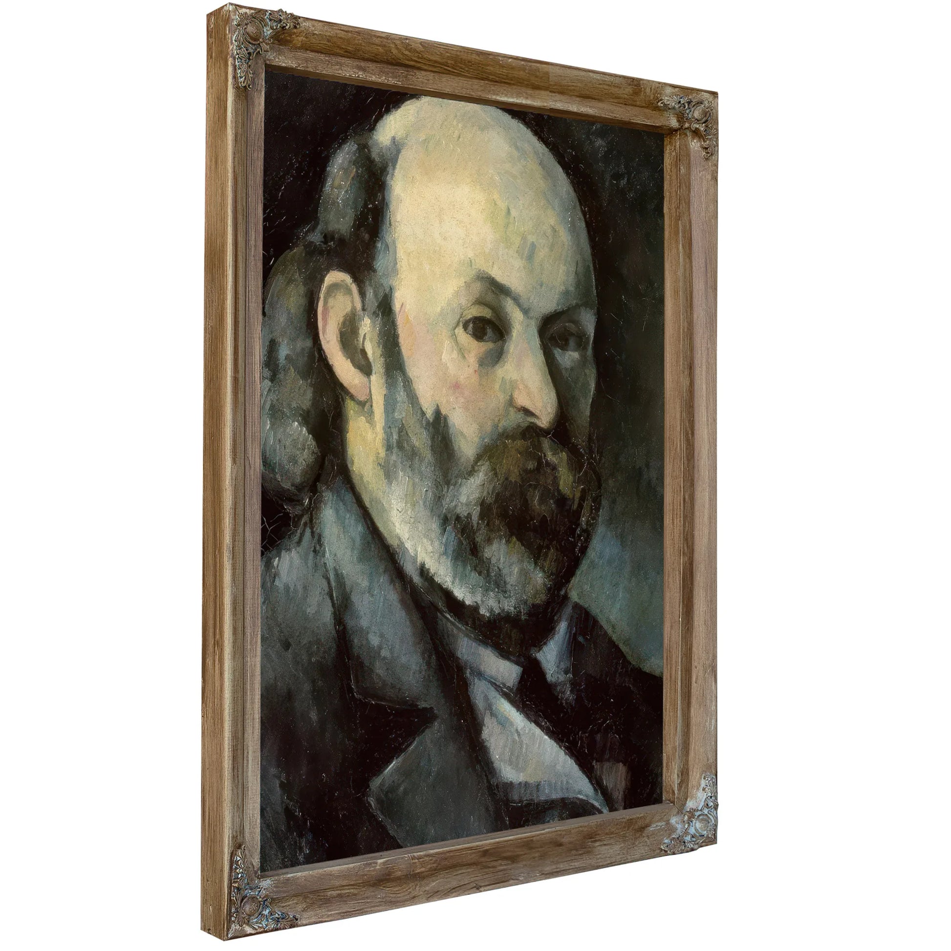 Self Portrait 5 By Paul Cezanne Fine Art Print