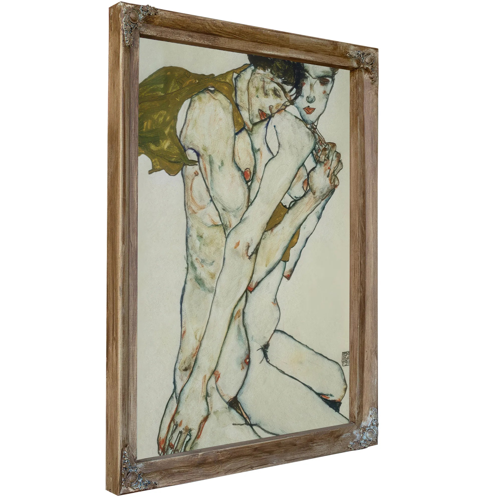 Friendship By Egon Schiele Fine Art Print