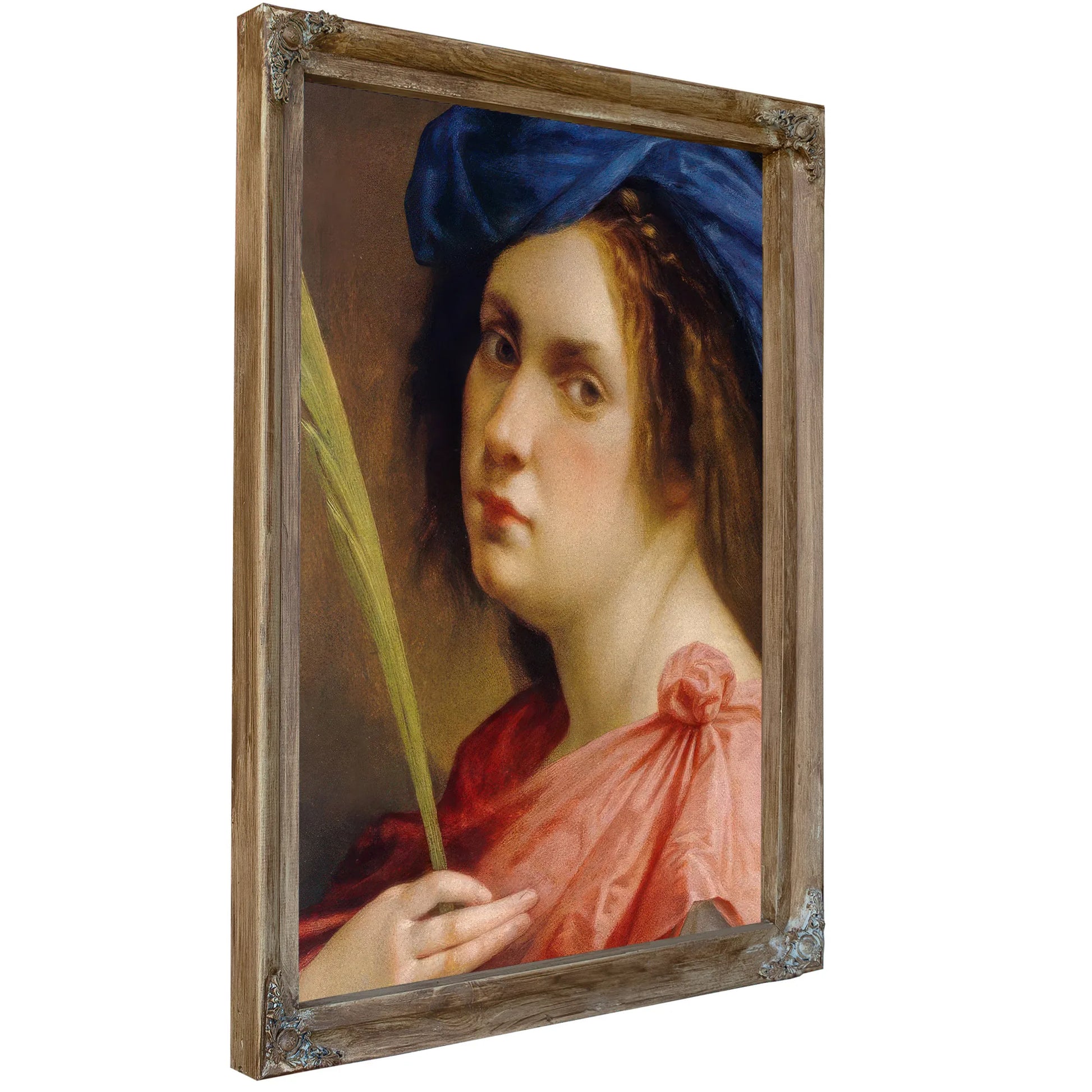 Self Portrait As A Female Martyr 1615 By Artemisia Gentileschi Fine Art Print