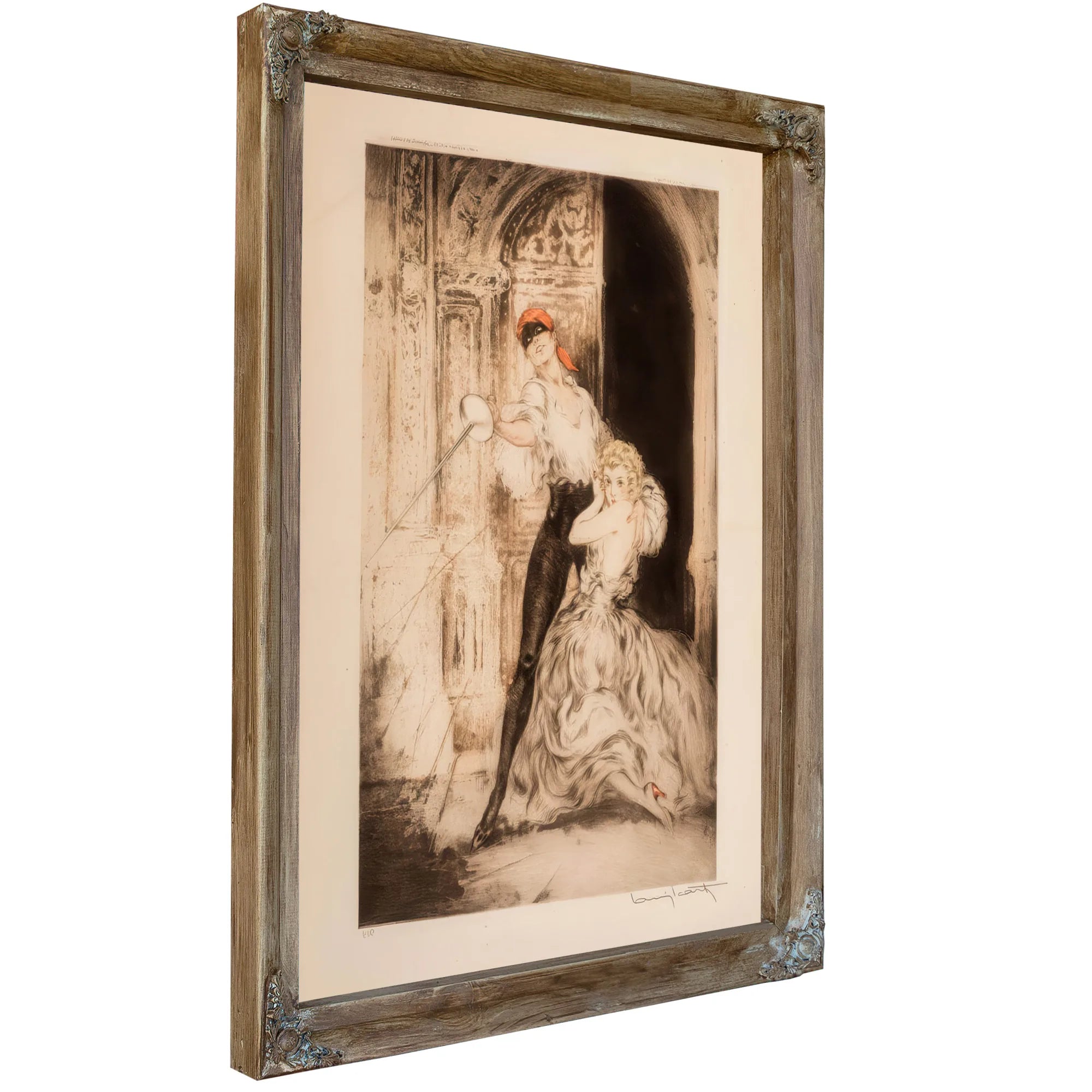 Don Juan 1928 By Louis Icart Fine Art Print