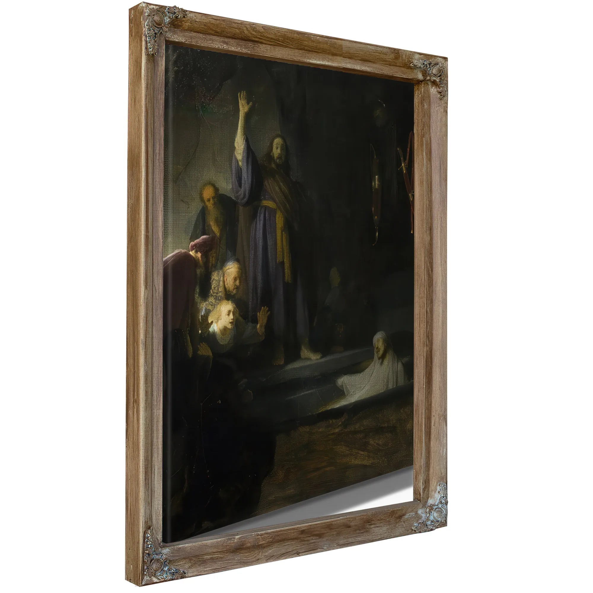 The Raising Of Lazarus By Rembrandt Fine Art Print