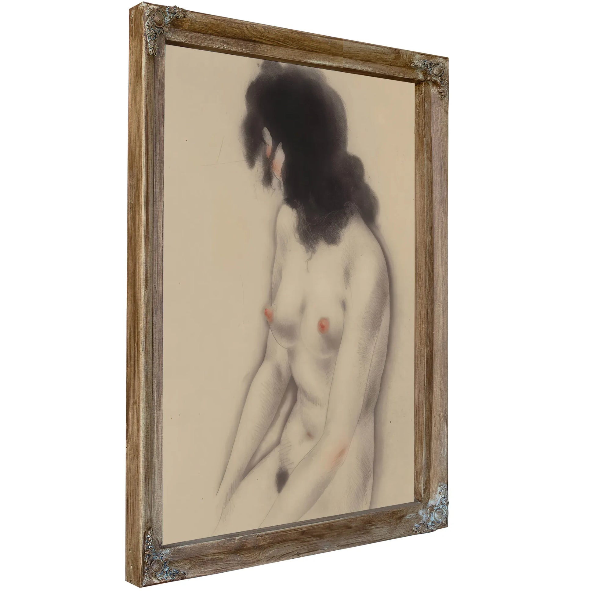 La Vie Des Seins Circa 1945 By Louis Icart Fine Art Print