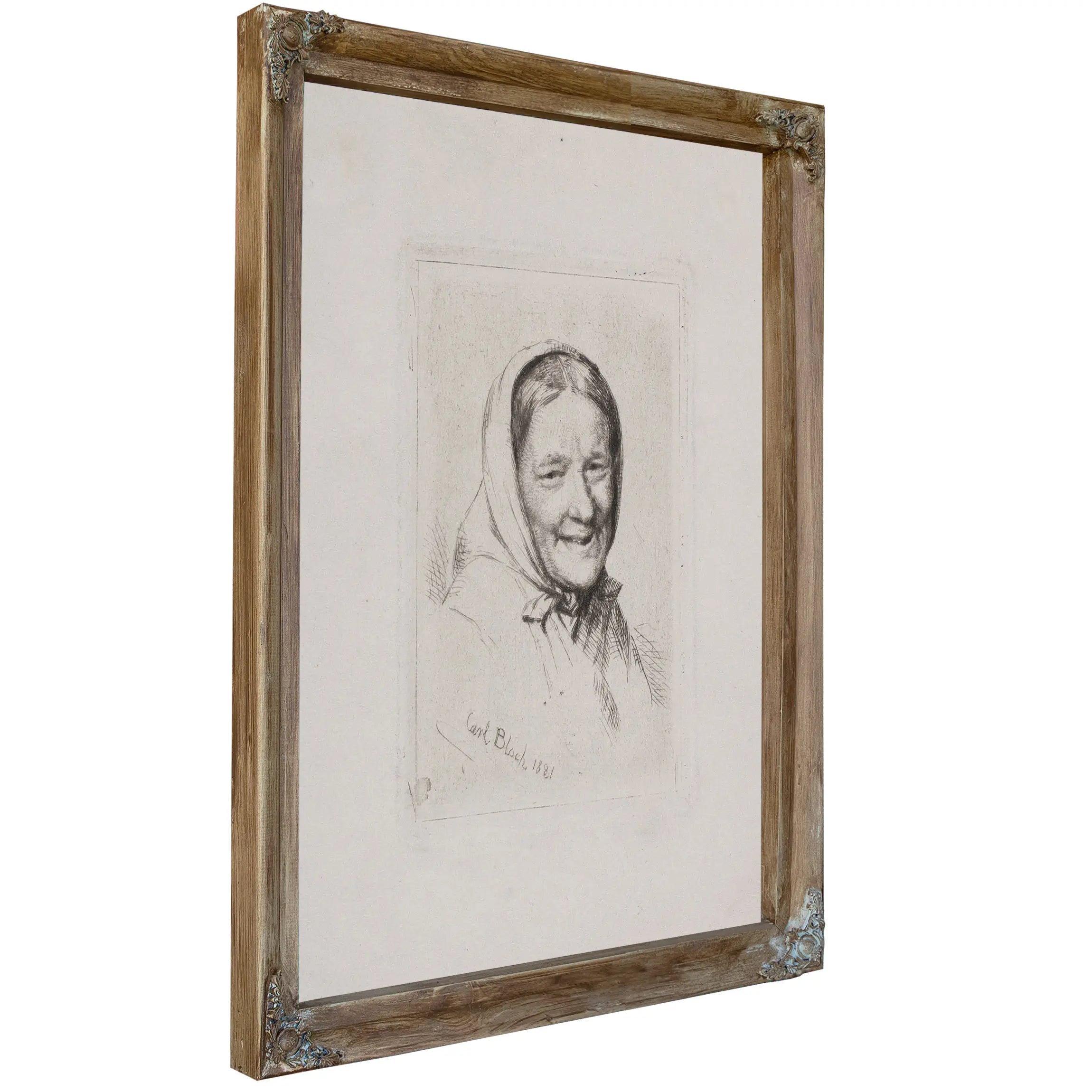 Fishermans Wife 2 by Carl Bloch