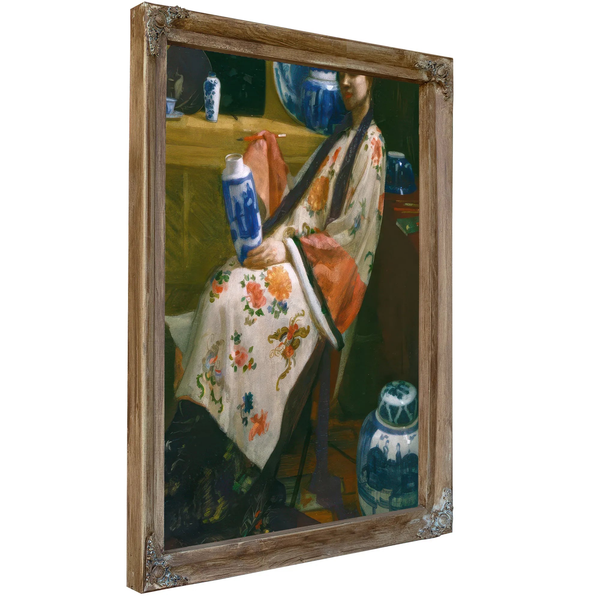 Purple And Rose The Lange Leizen Of The Six Marks By James McNeill Whistler Fine Art Print