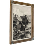 Old Houses From Hellebaek by Carl Bloch