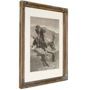 Hunting The Prong Horn Antelope In California by Frederic Remington