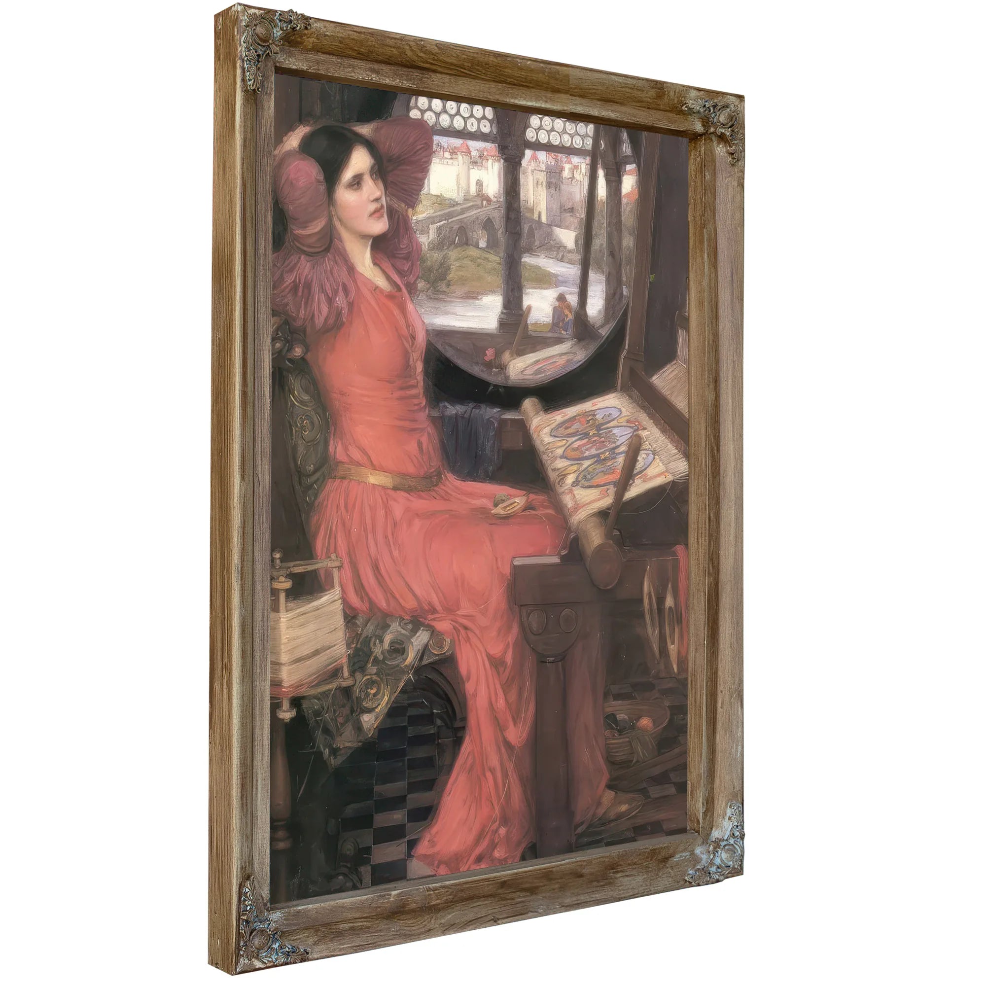 I Am Half Sick Of Shadows By John Waterhouse Fine Art Print