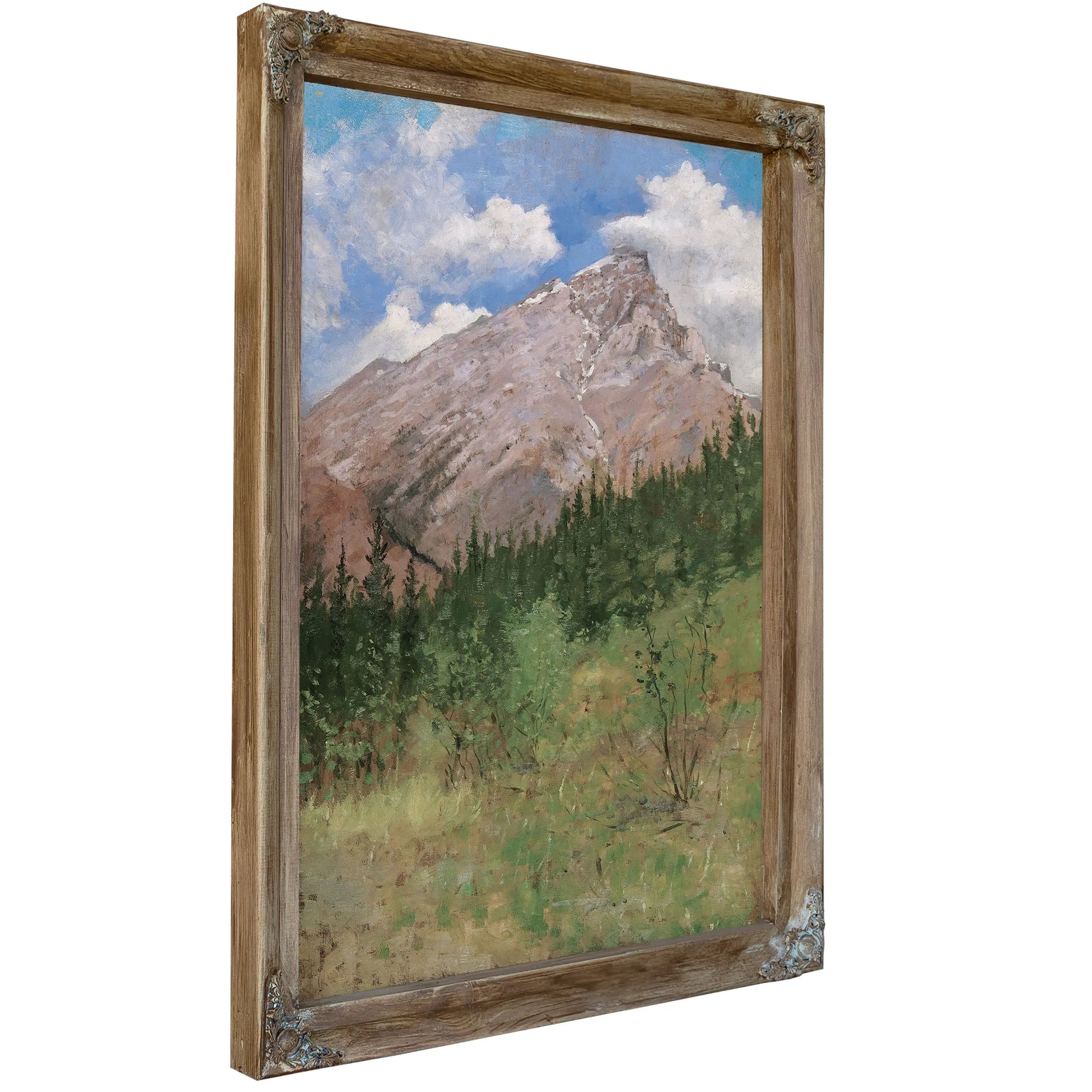Banff Cascade Mountain by Frederic Remington