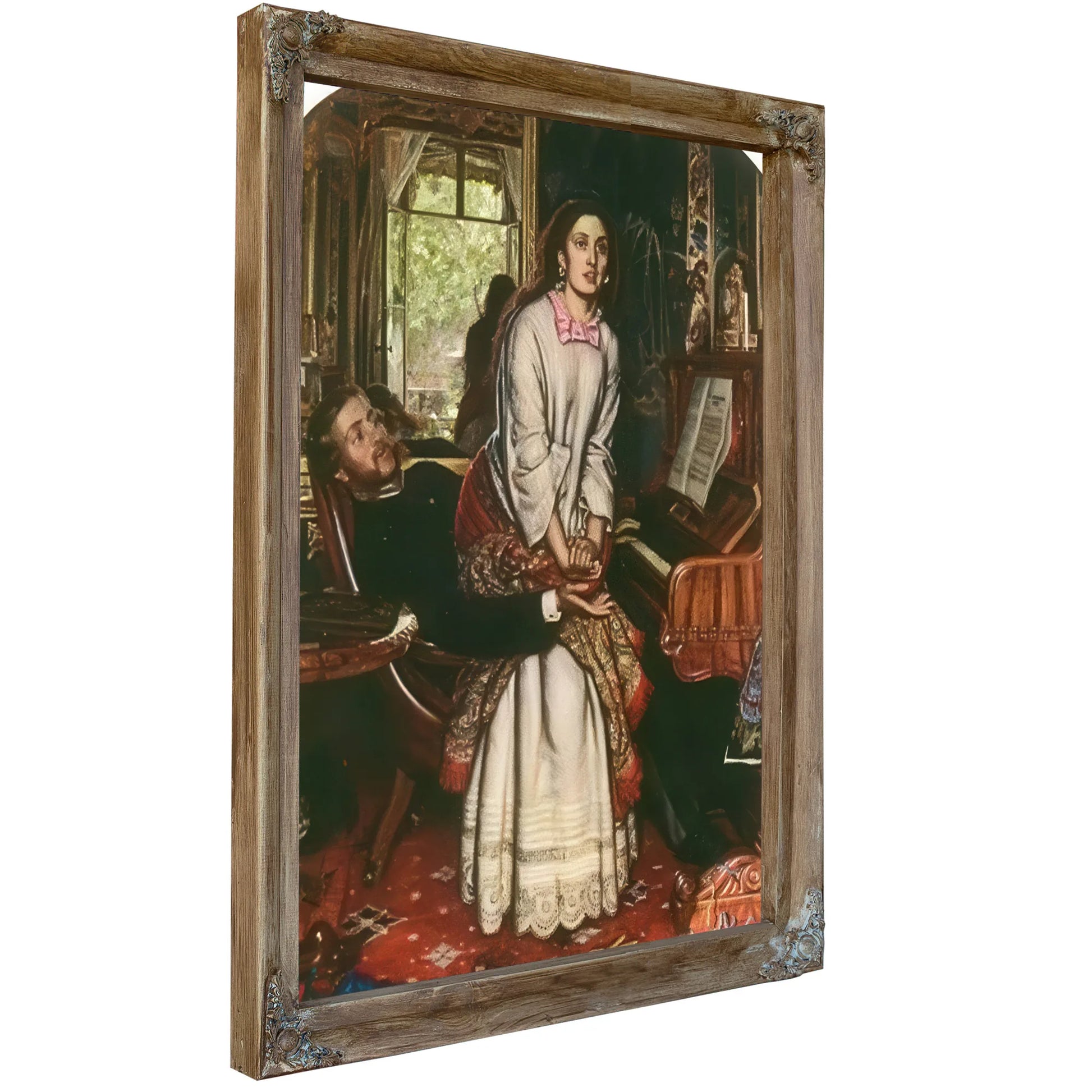 The Awakening Conscience By William Holman Hunt Fine Art Print