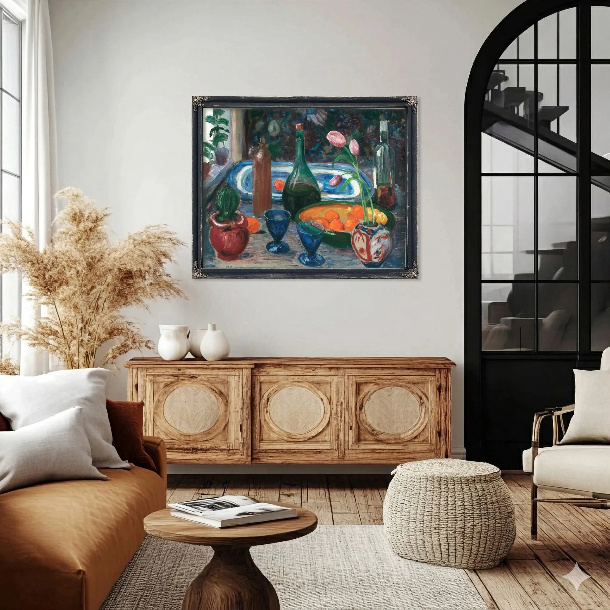 Sketch For Still Life By Nicolai Astrup Fine Art Print