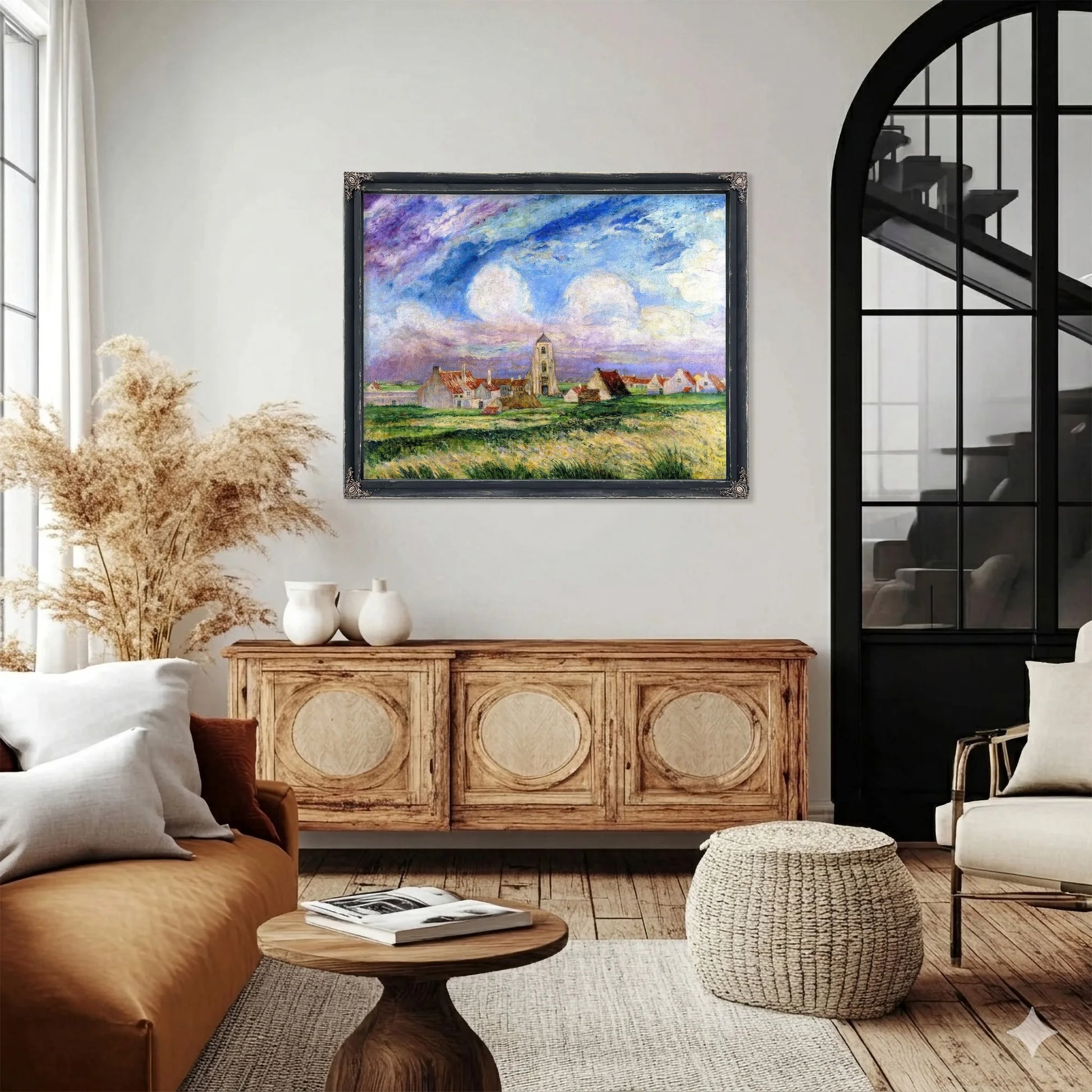 View Of Mariakerke By James Ensor Fine Art Print
