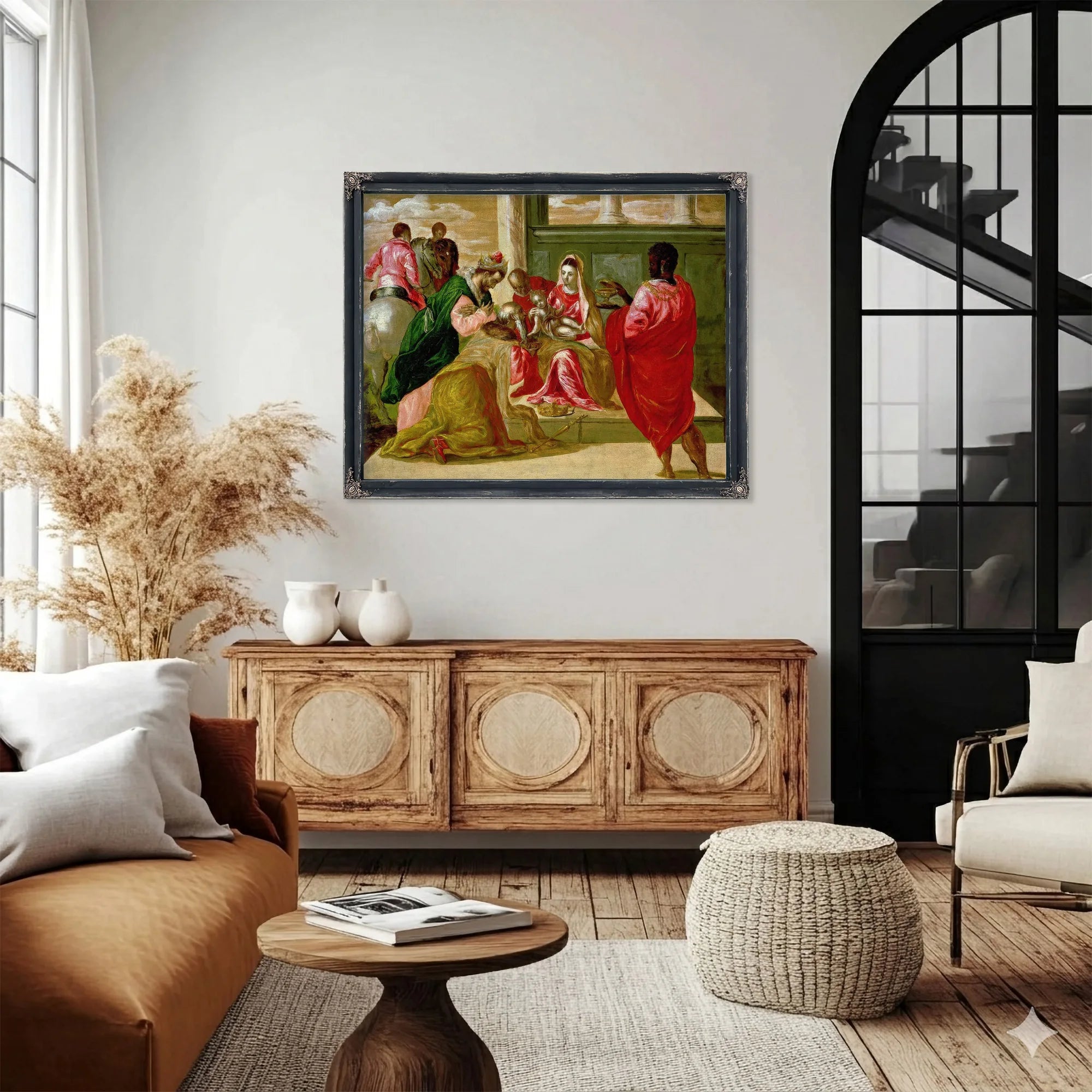 The Adoration Of The Magi By El Greco Fine Art Print