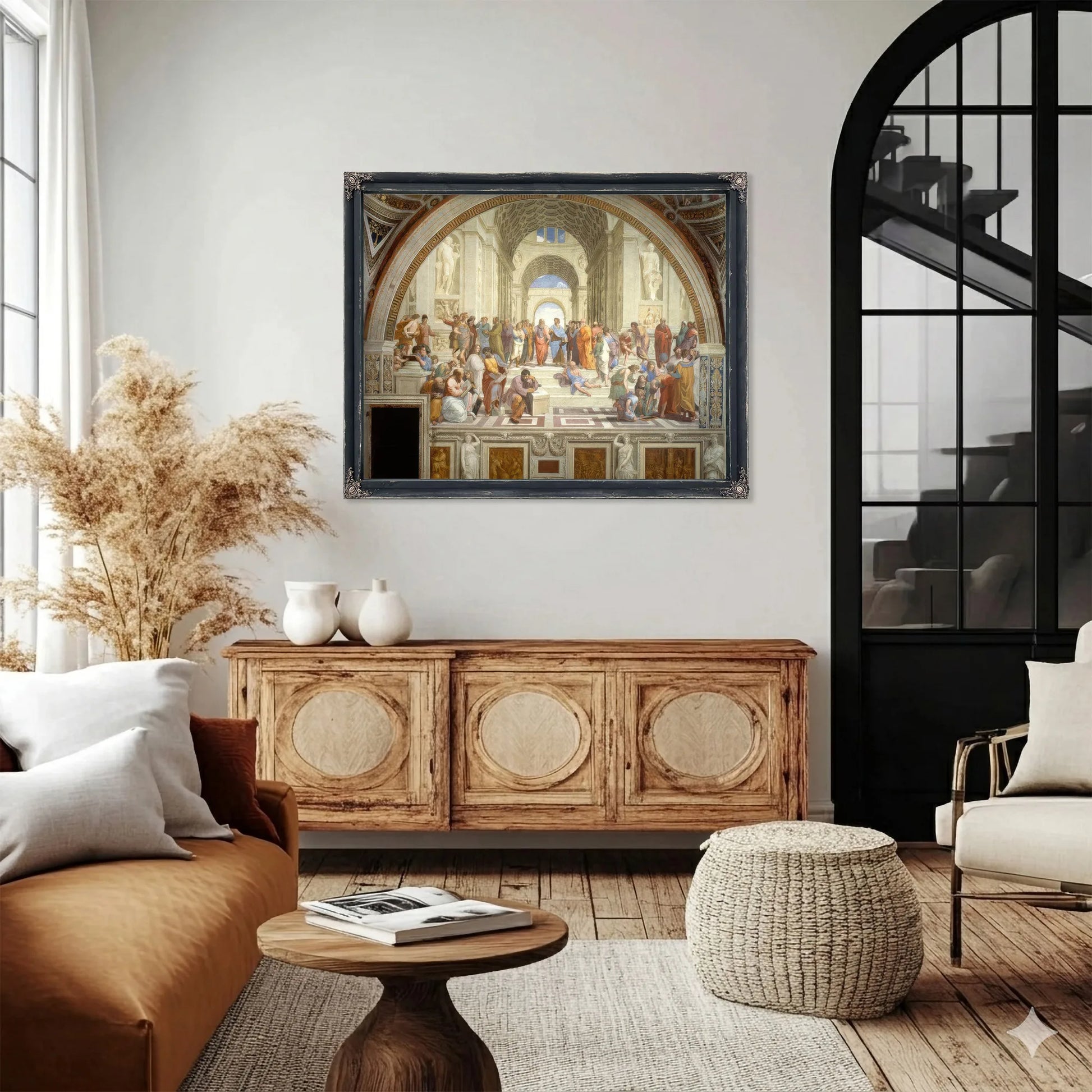 School Of Athens By Raphael Fine Art Print