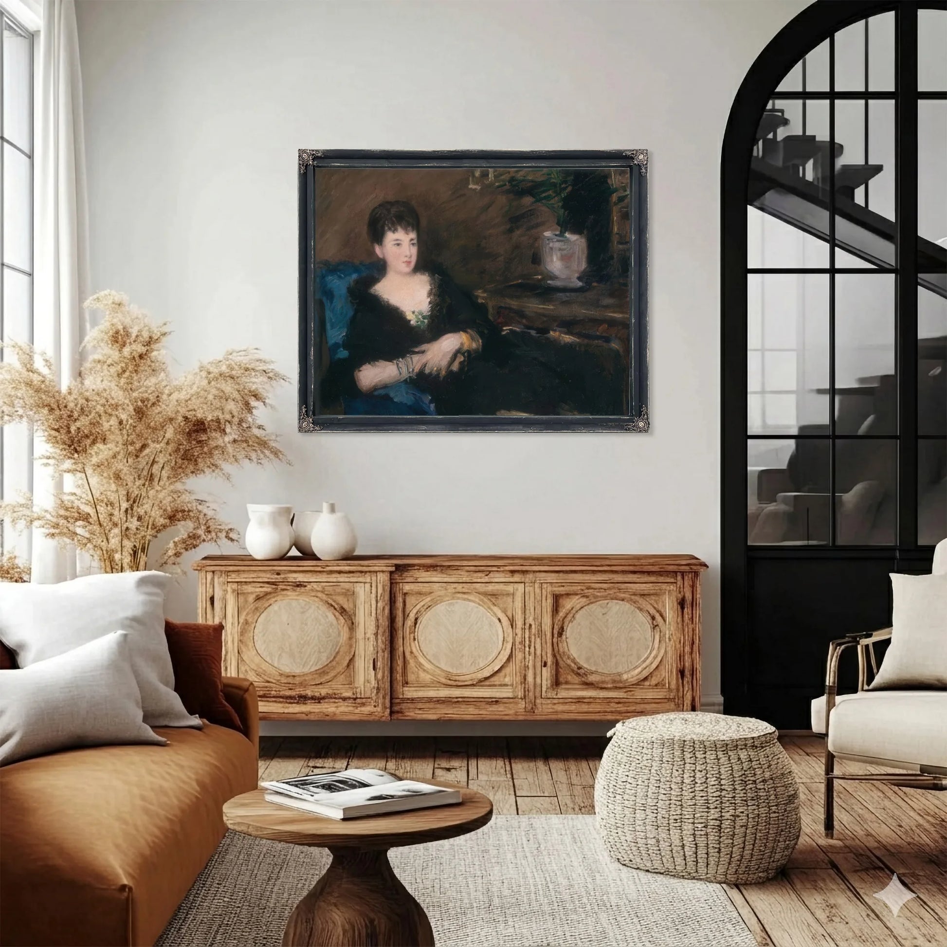 Portrait Of Isabelle Lemonnier By Edouard Manet Fine Art Print
