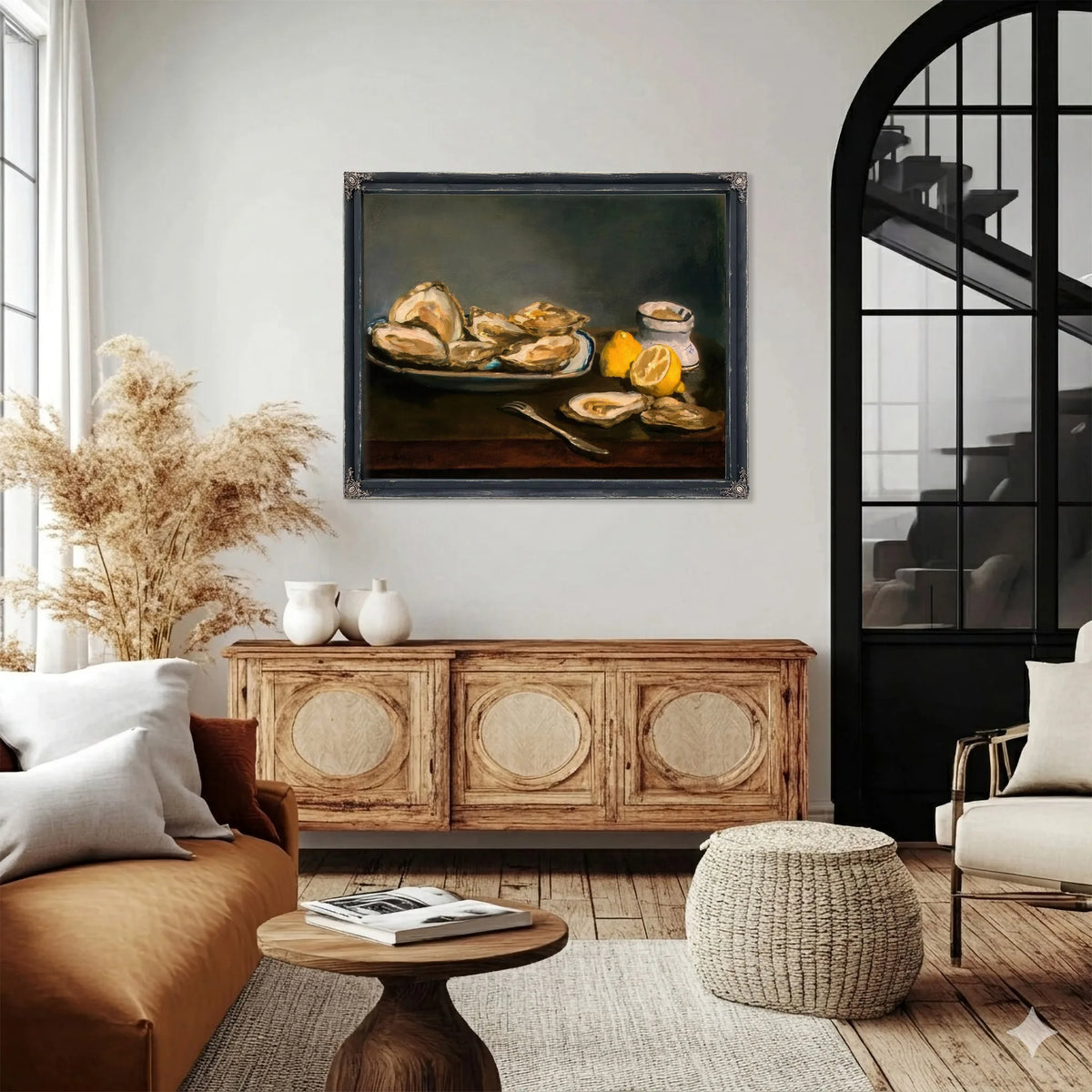 Oysters By Edouard Manet Fine Art Print