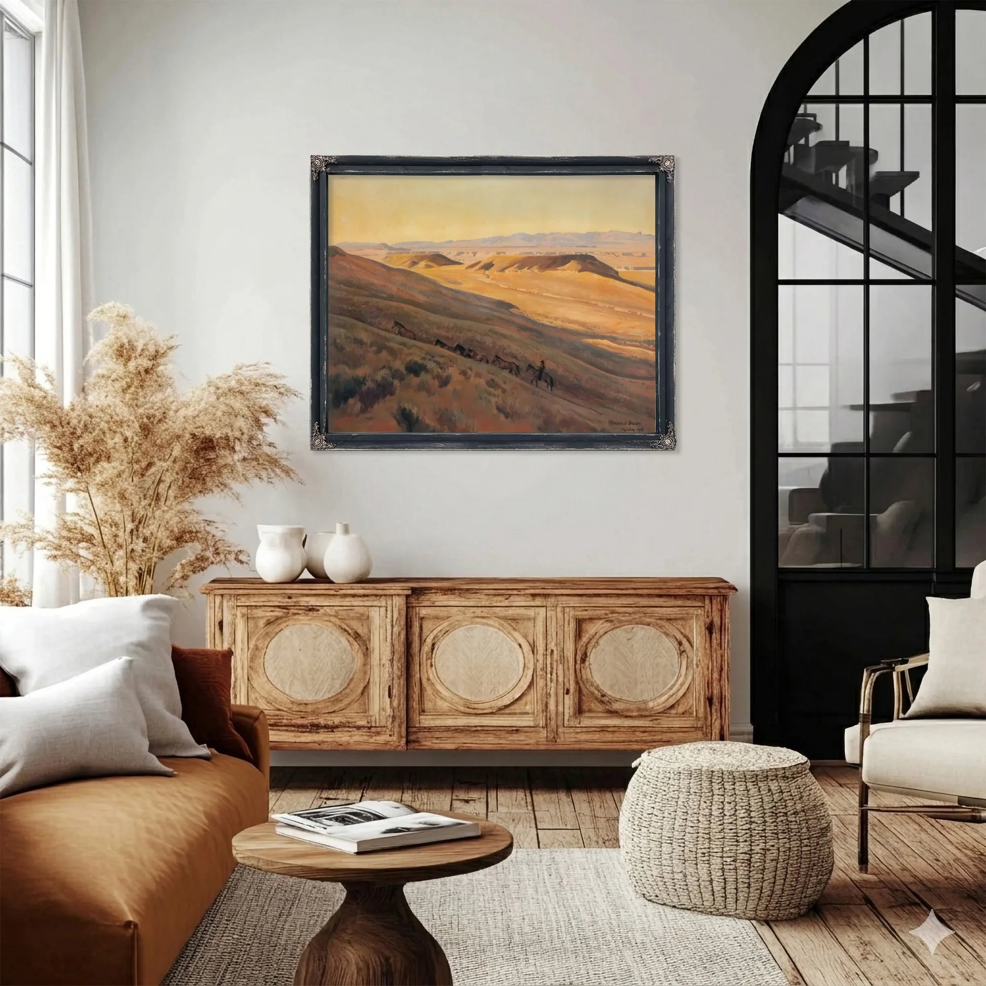 Wind River Valley By Maynard Dixon Fine Art Print