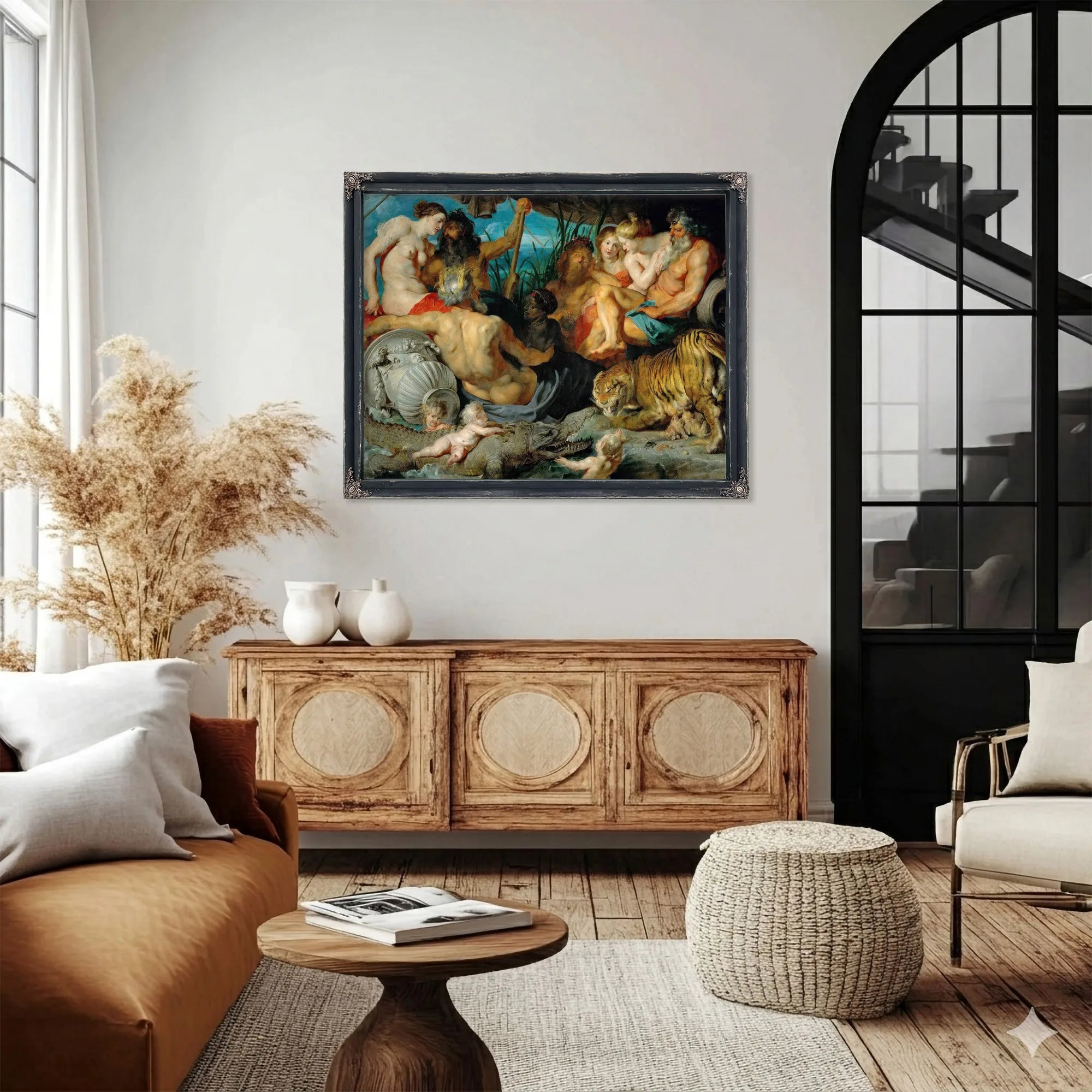 Peter Paul Rubens The Four Continents 1615 By Peter Paul Rubens Fine Art Print