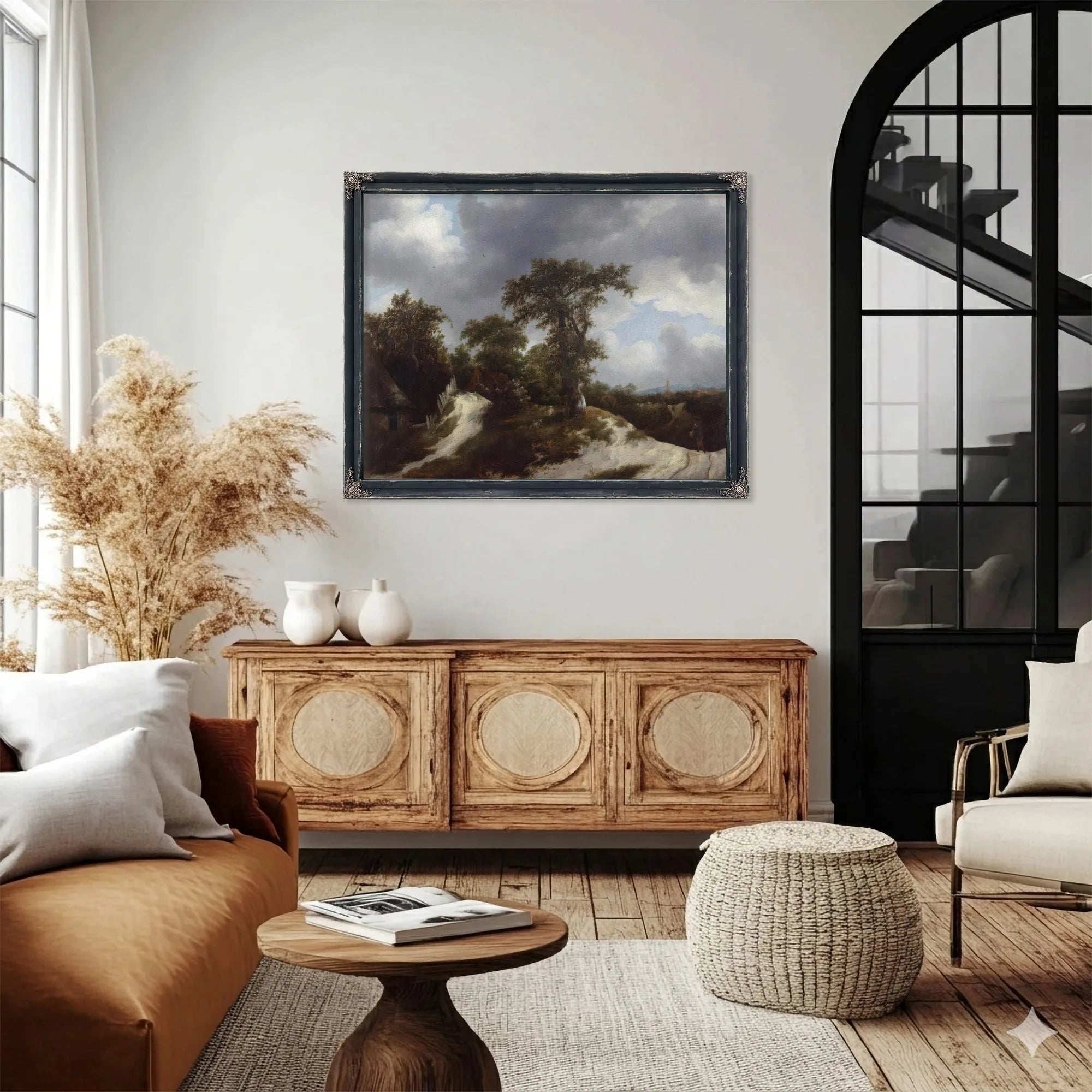 Countryside By Jacob Van Ruisdael Fine Art Print