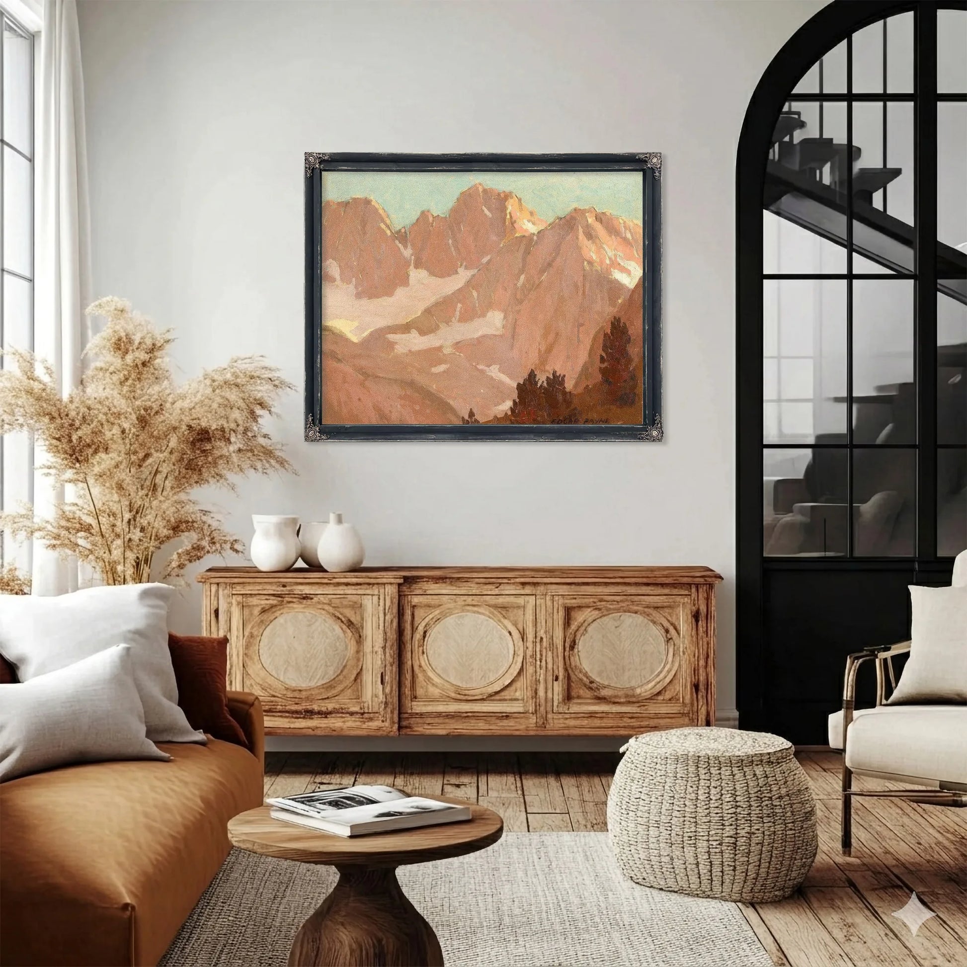 Sierras At Dawn By Edgar Payne Fine Art Print