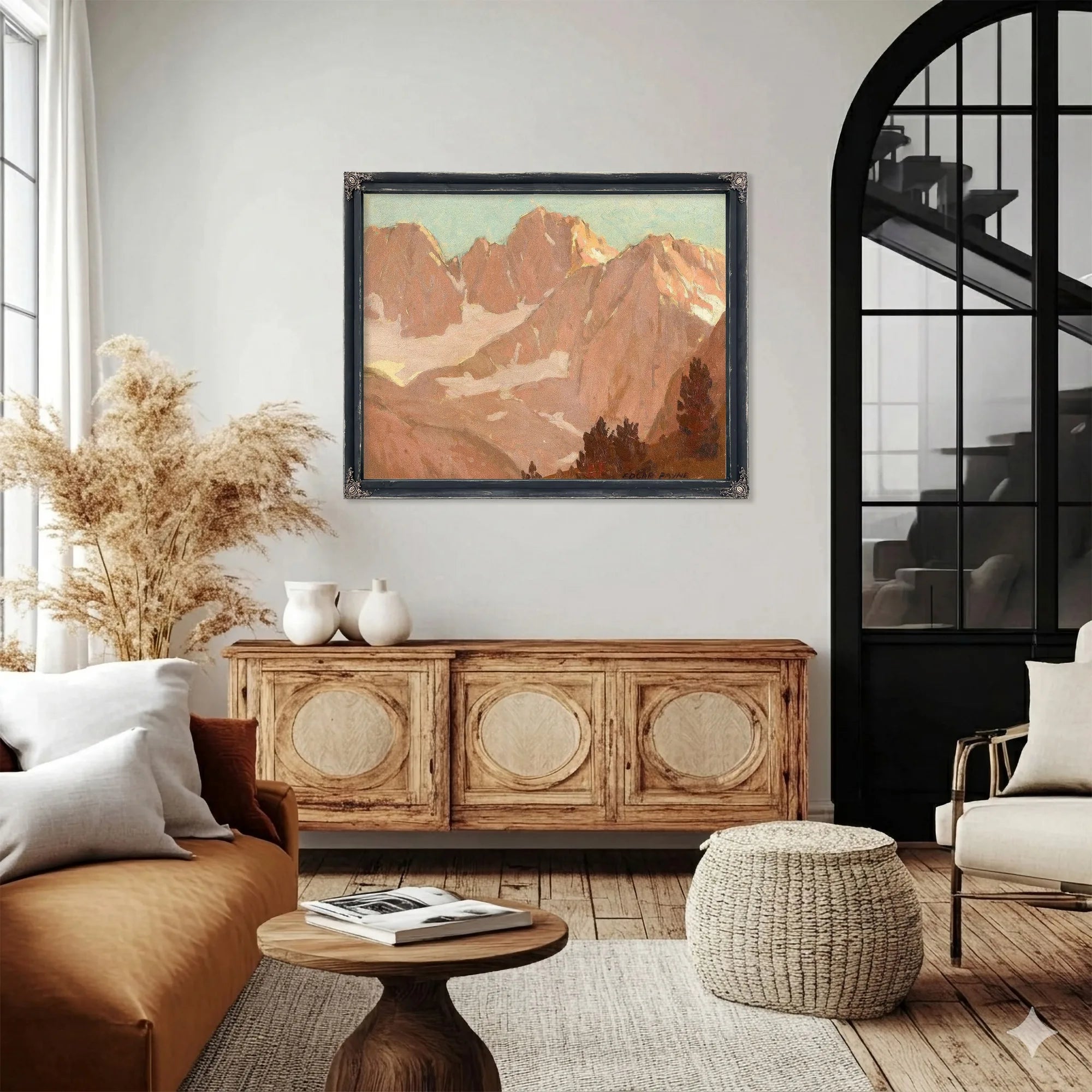 Sierras At Dawn By Edgar Payne Fine Art Print