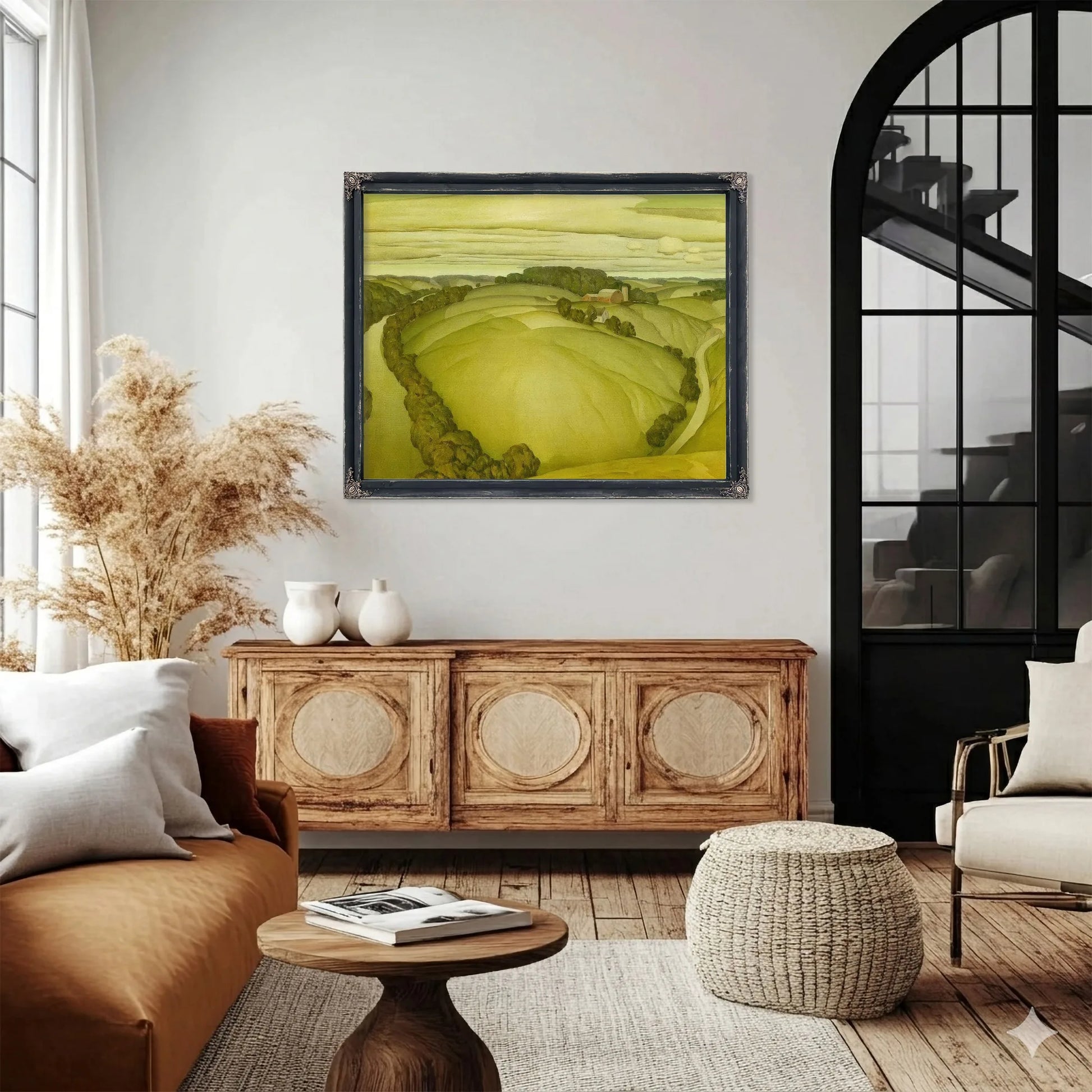 River Bend No 4 By Marvin Cone Fine Art Print