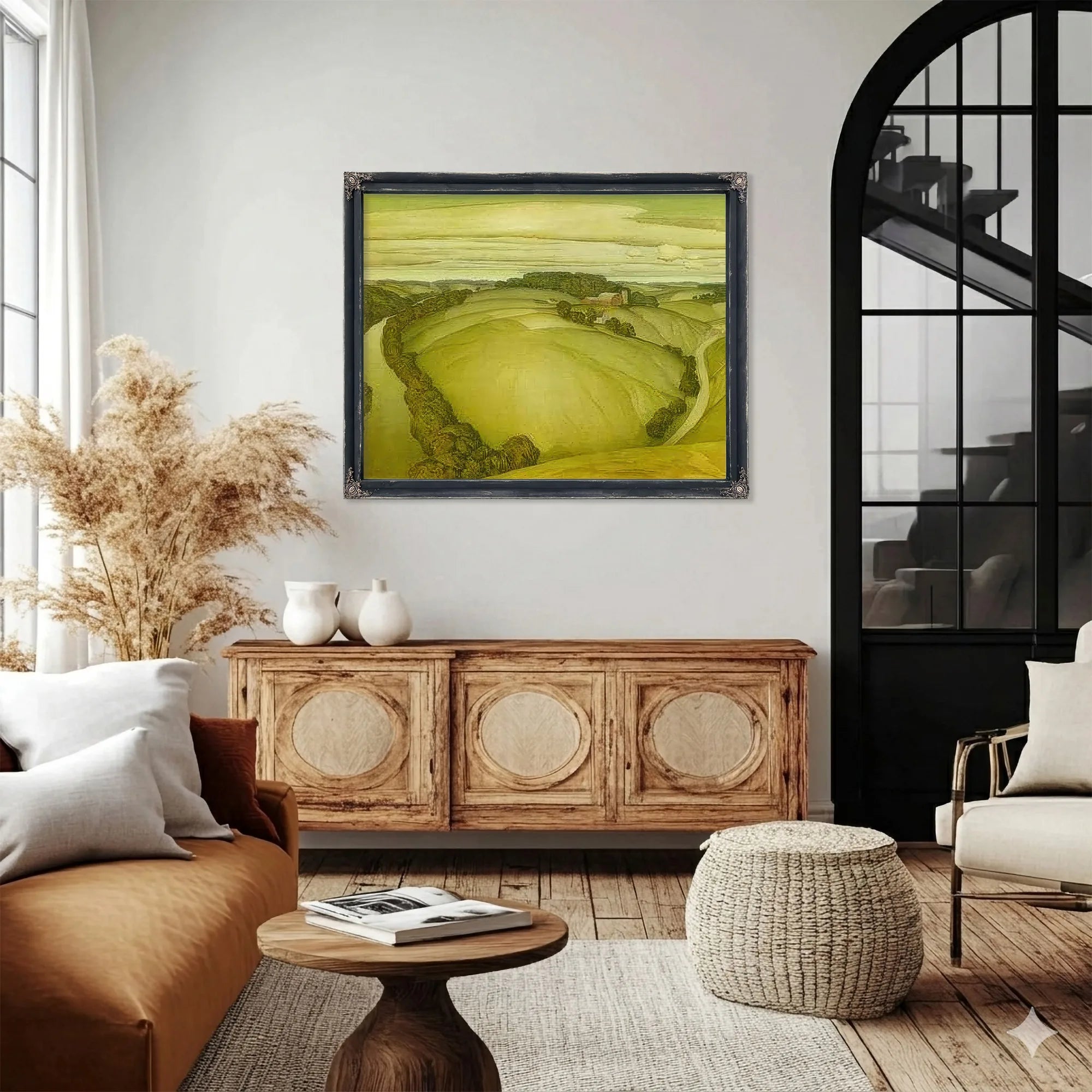 Traditional Walnut Frame Added - Order #1488 Fine Art Print