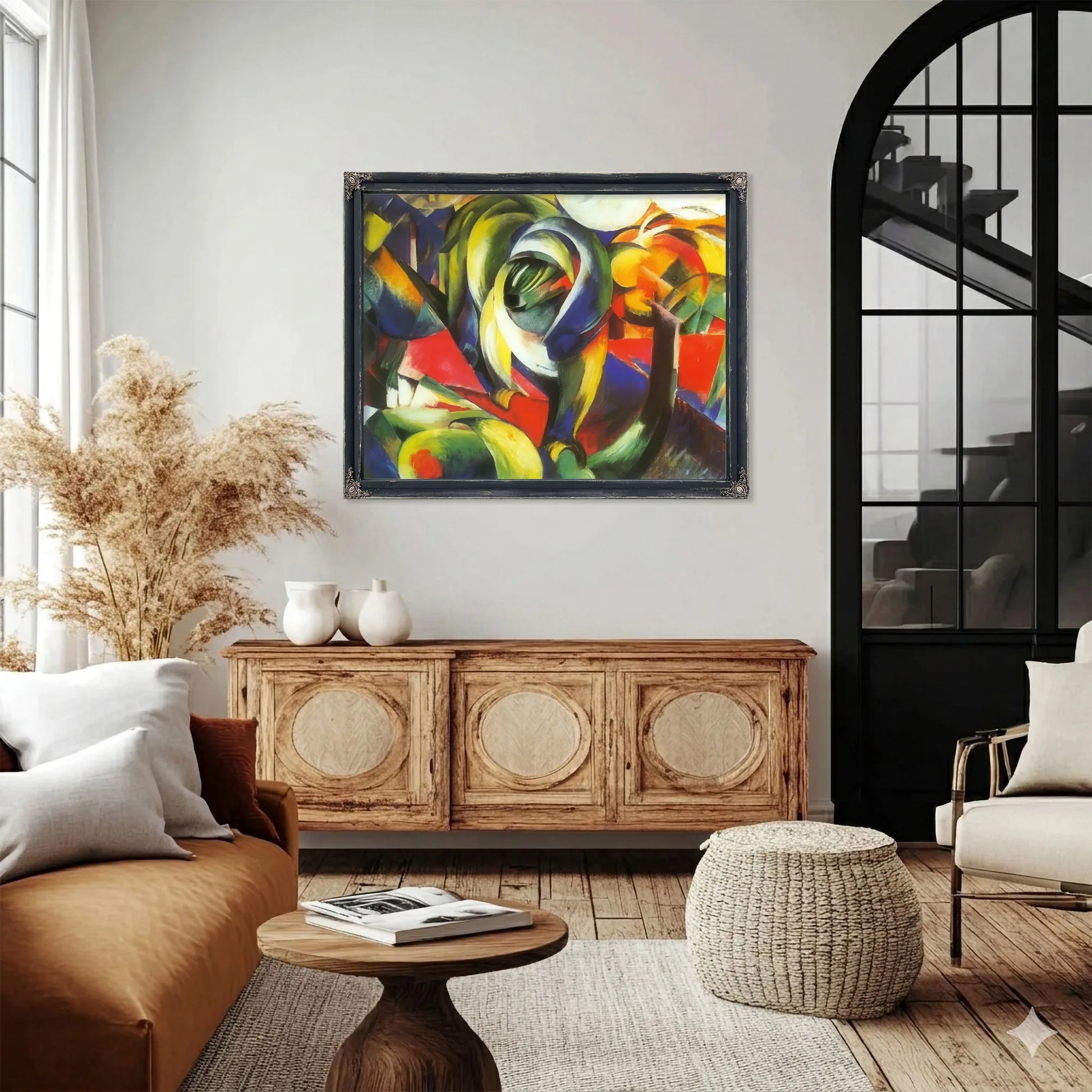 The Mandrill By Franz Marc Fine Art Print