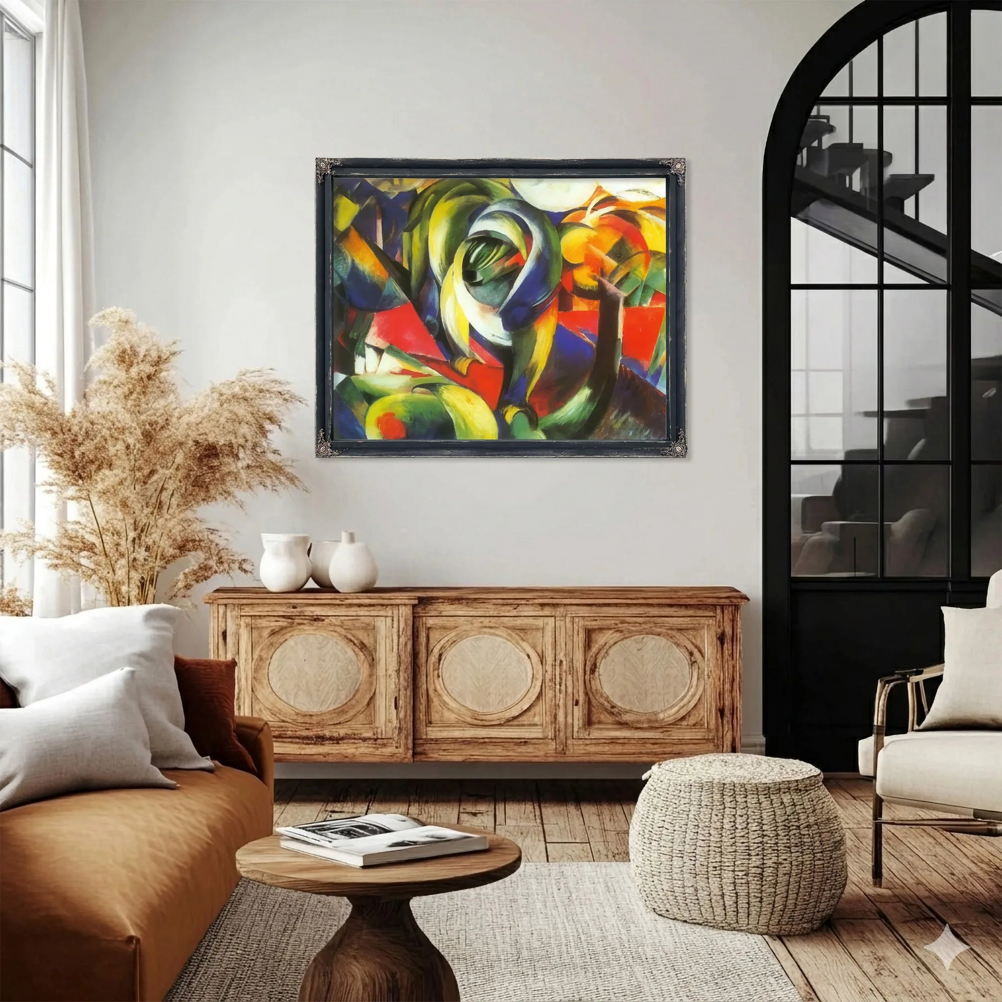 The Mandrill By Franz Marc Fine Art Print