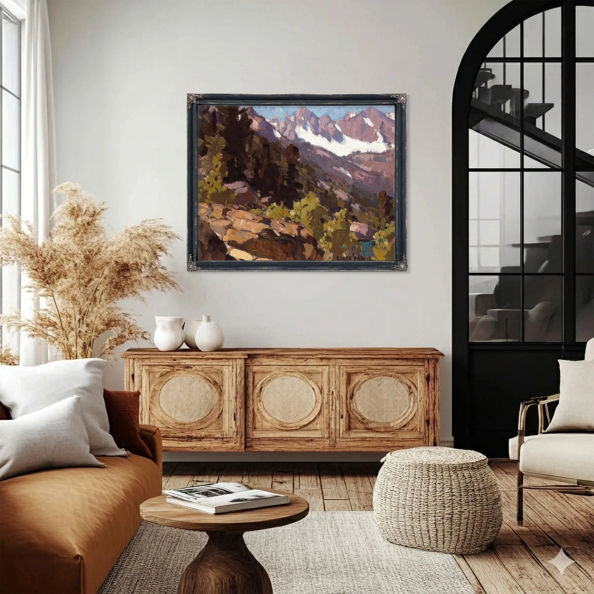 Sierras, Lake Payne By Edgar Payne Fine Art Print