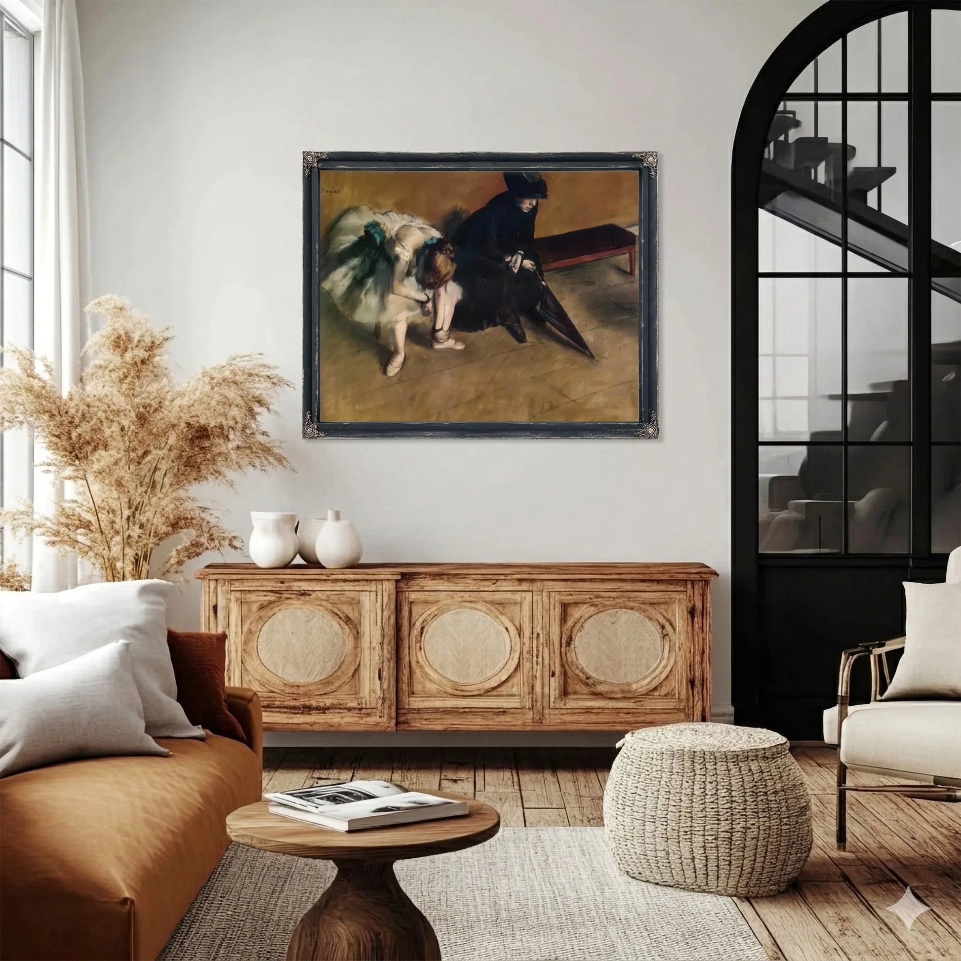 Woman By Edgar Degas Fine Art Print