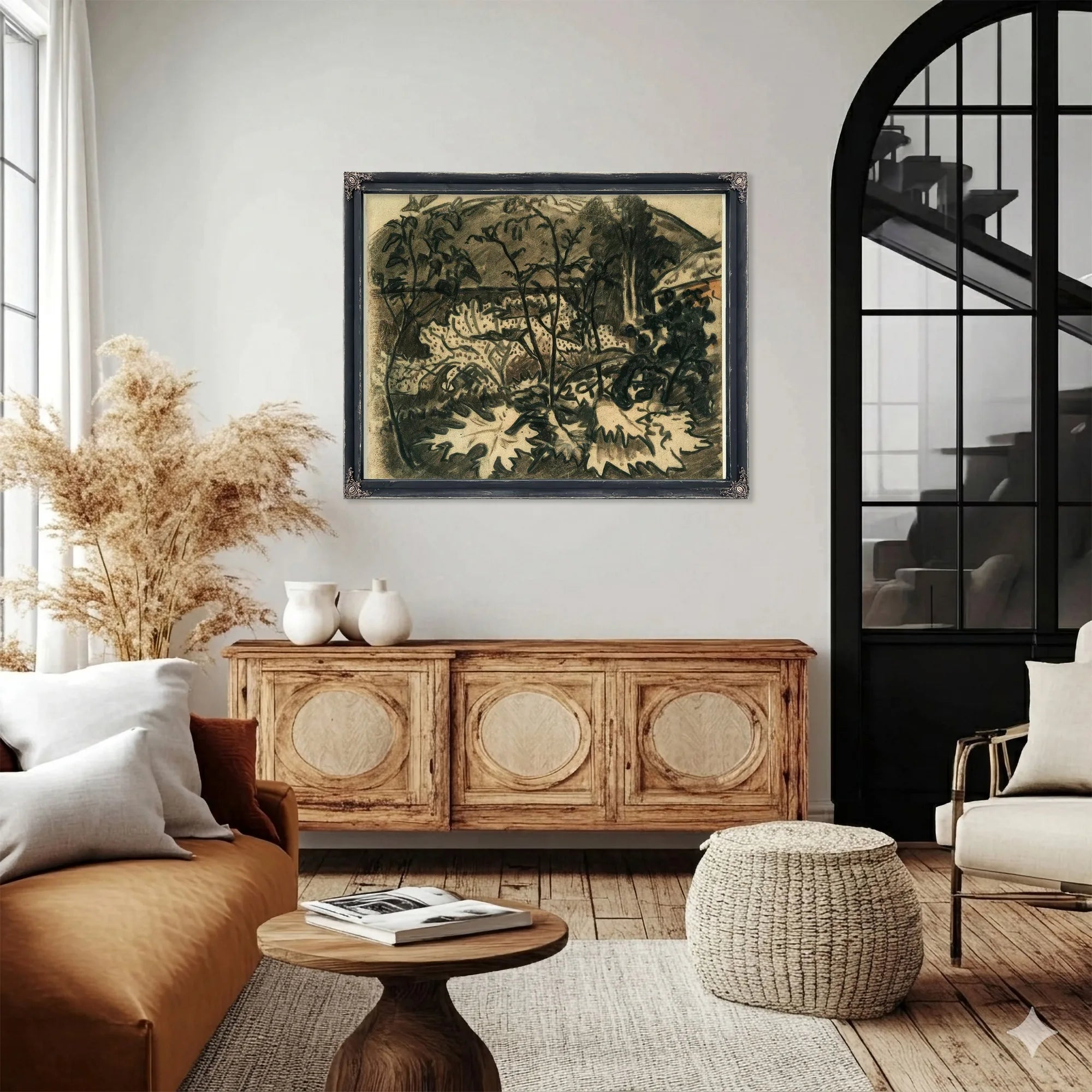 Rhubarb Hogweed By Nicolai Astrup Fine Art Print