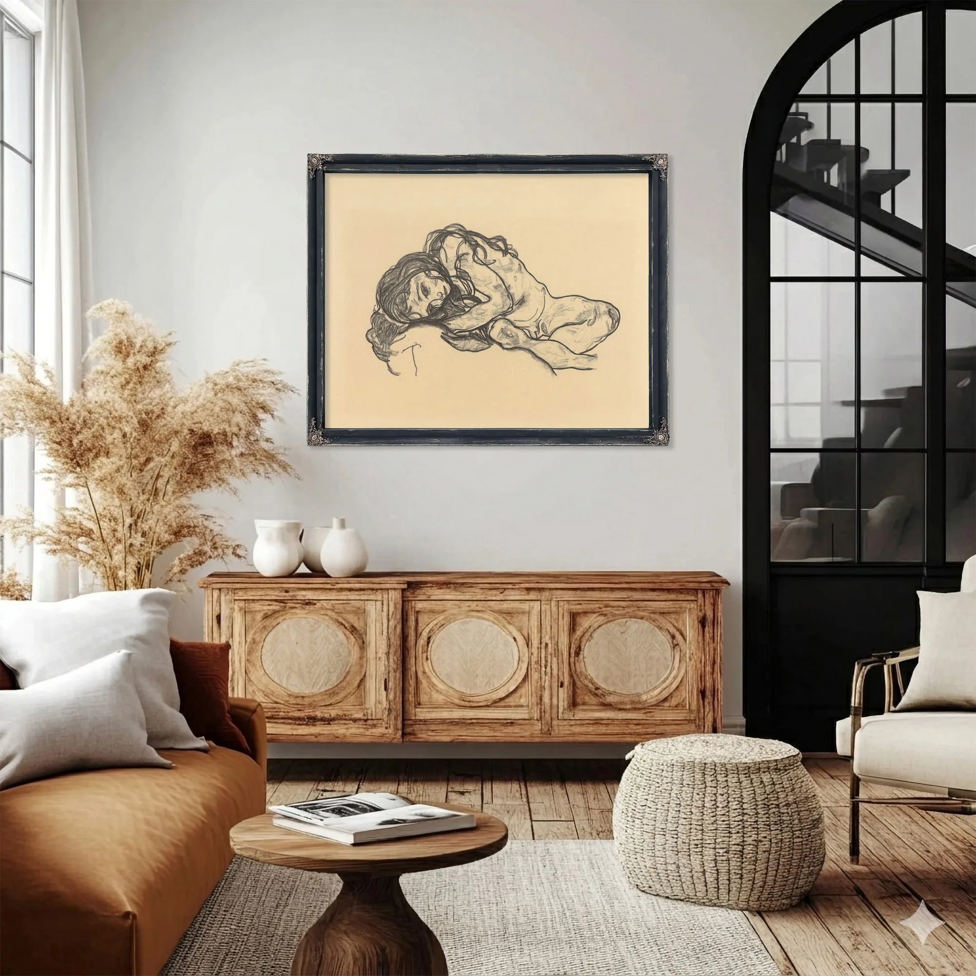 Madchen Girl By Egon Schiele Fine Art Print