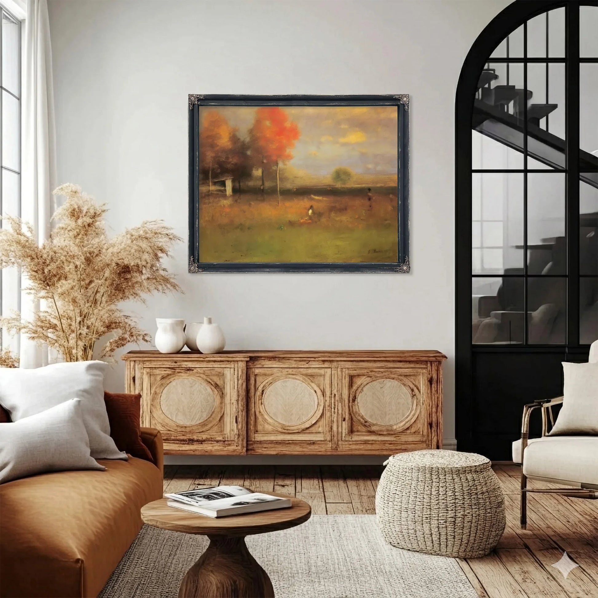 Indian Summer By George Inness Fine Art Print
