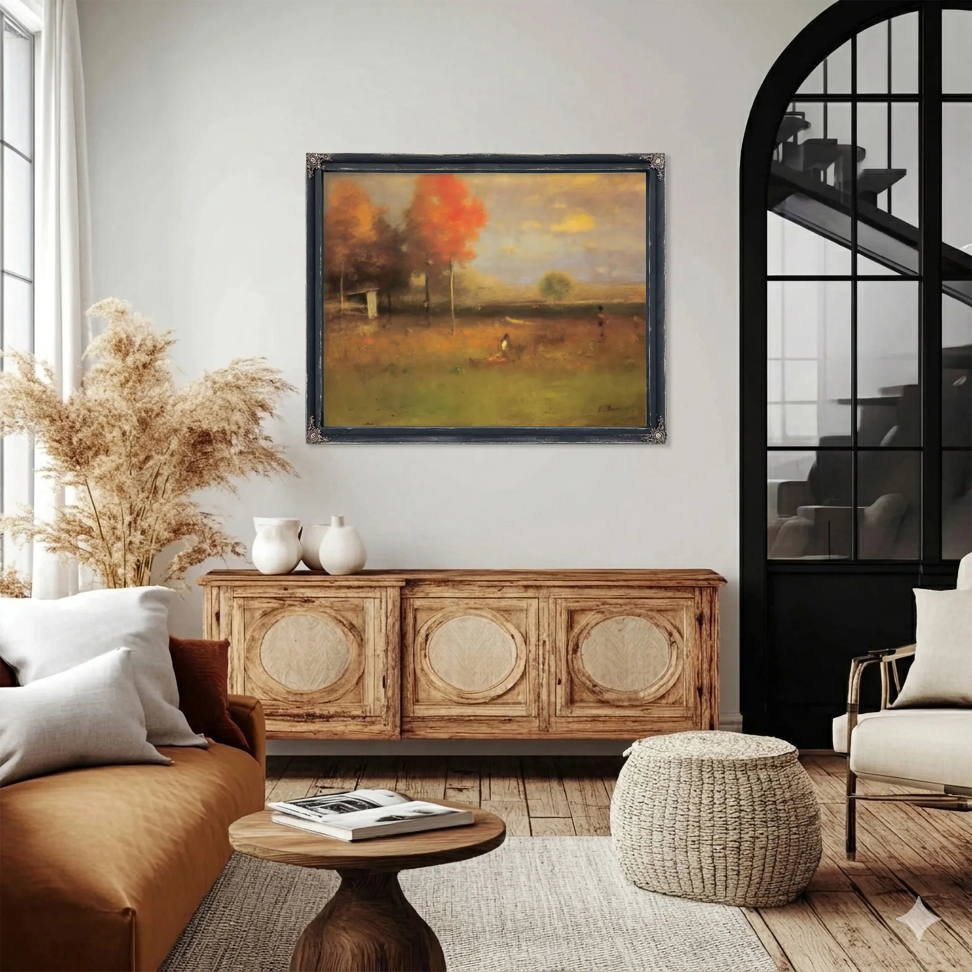 Indian Summer By George Inness Fine Art Print