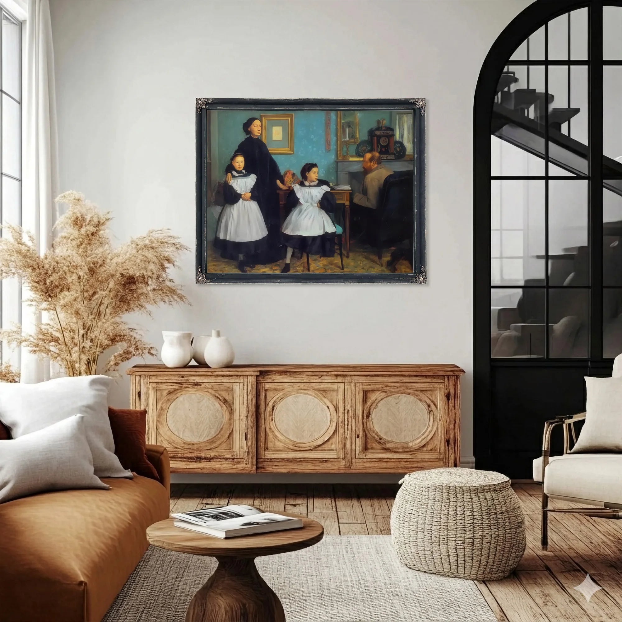 The Bellelli Family By Edgar Degas Fine Art Print