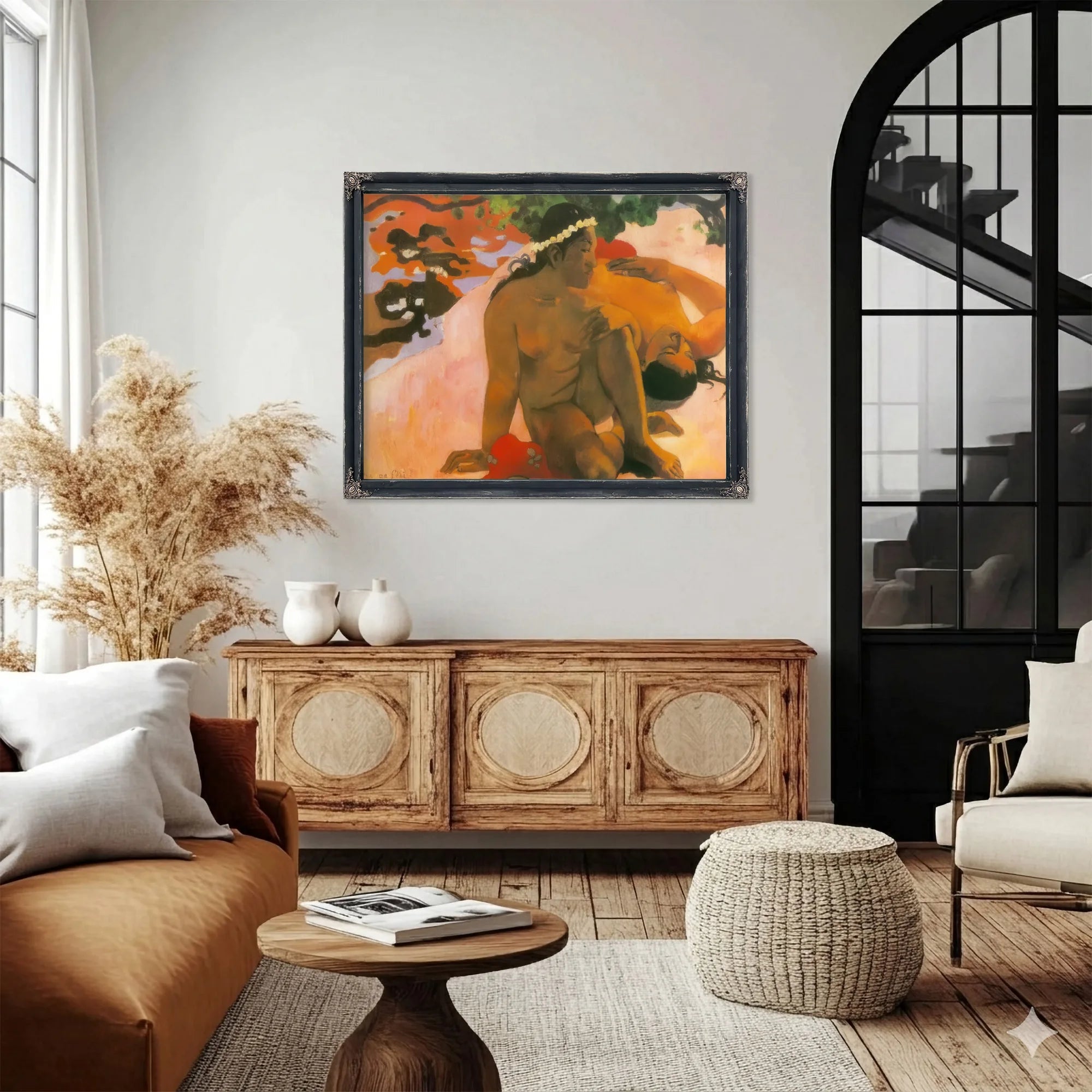 Aha Oe Feii ( What Are You Jealous) By Paul Gauguin Fine Art Print
