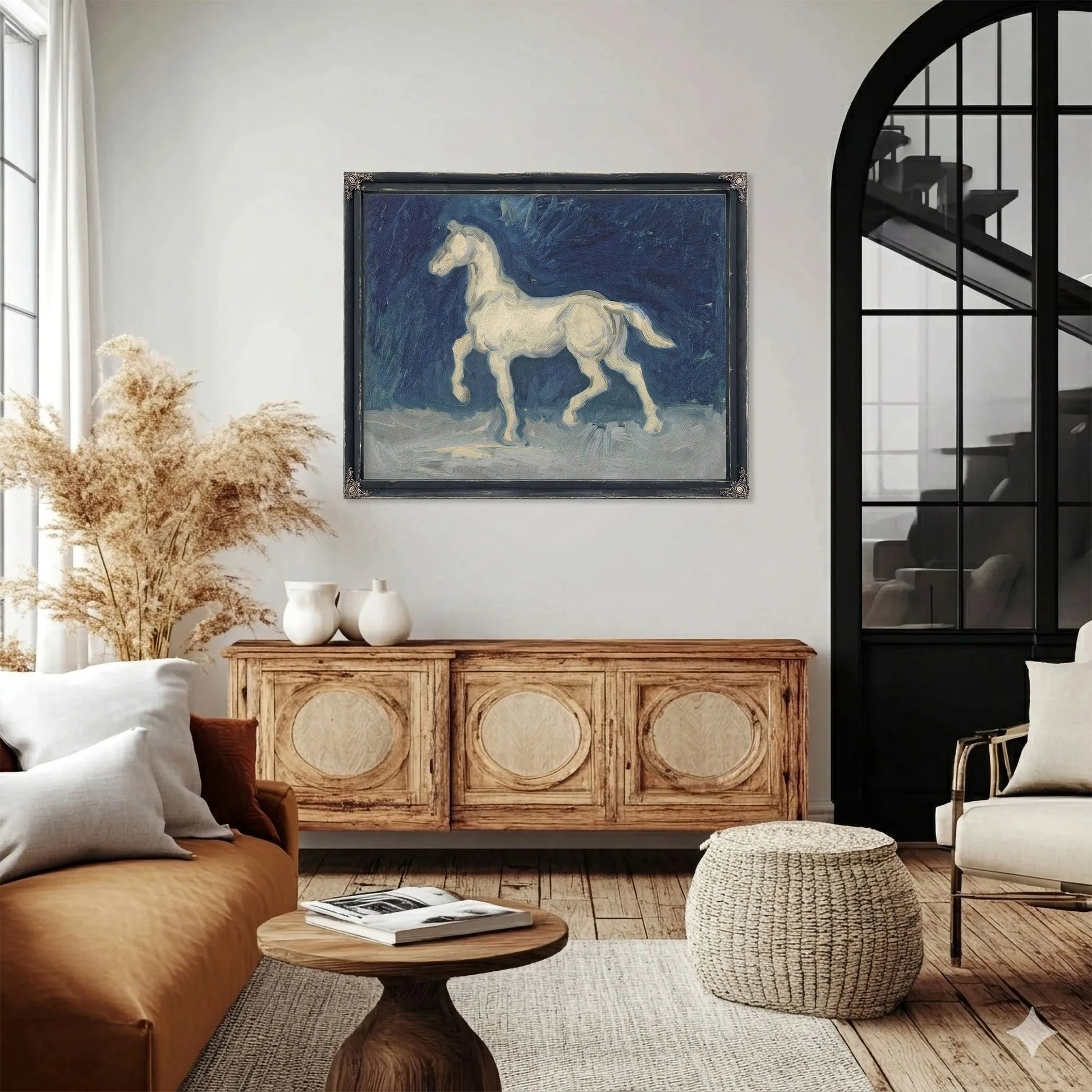 Horse By Vincent Van Gogh Fine Art Print