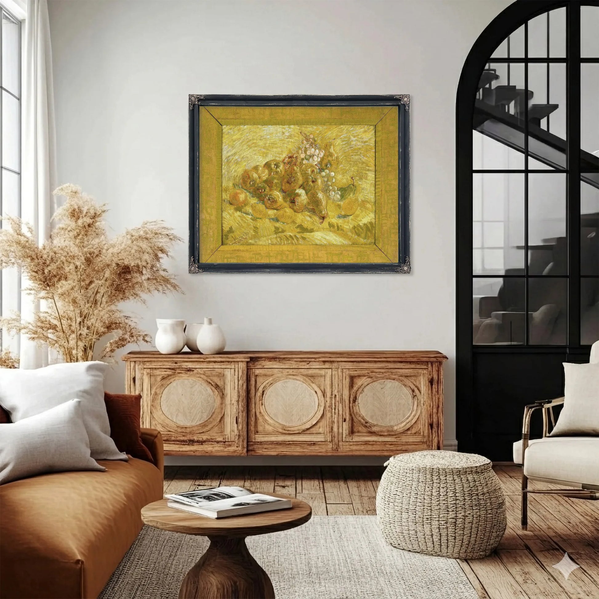 Quinces Lemons Pears And Grapes By Vincent Van Gogh Fine Art Print