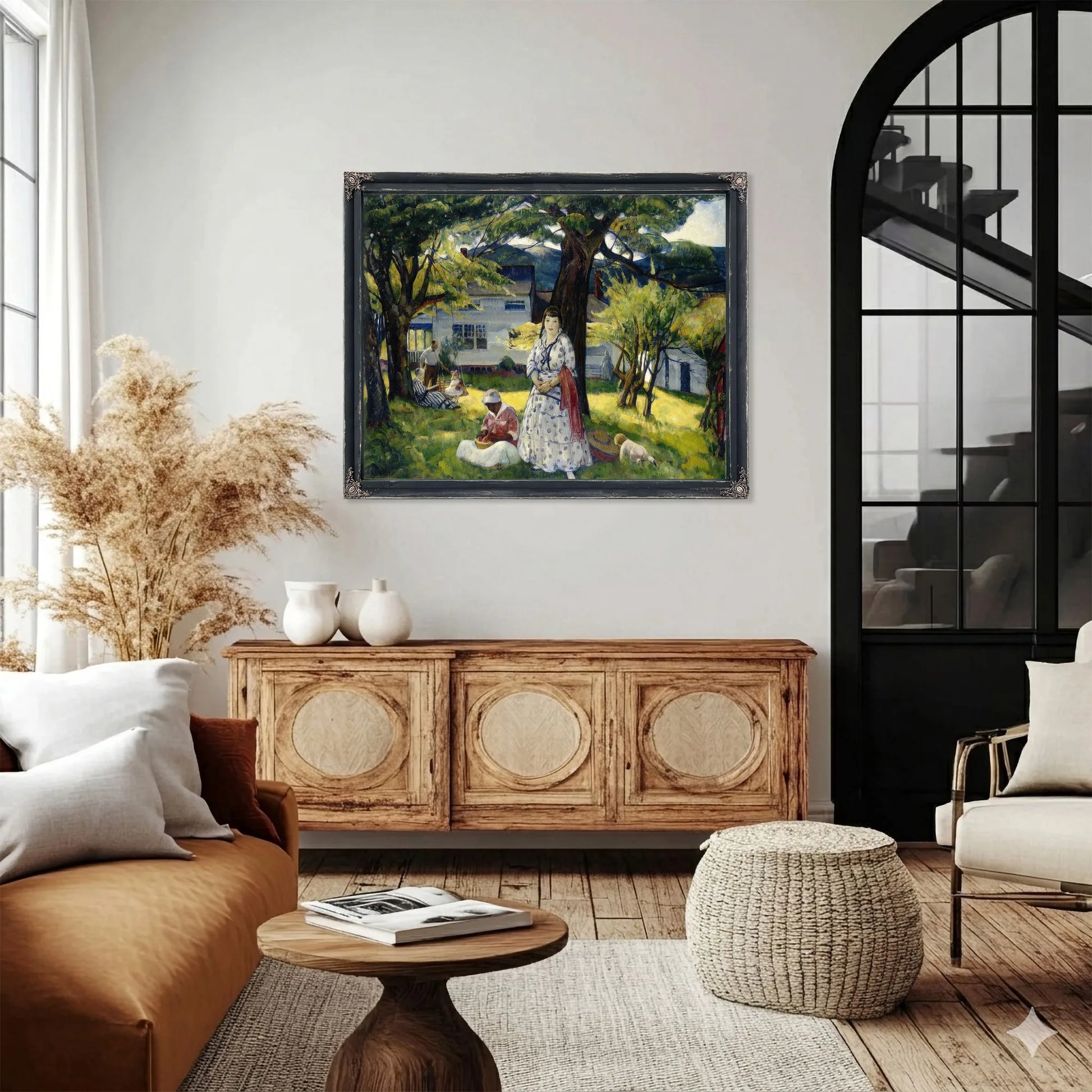 In The Country By Leon Kroll Fine Art Print