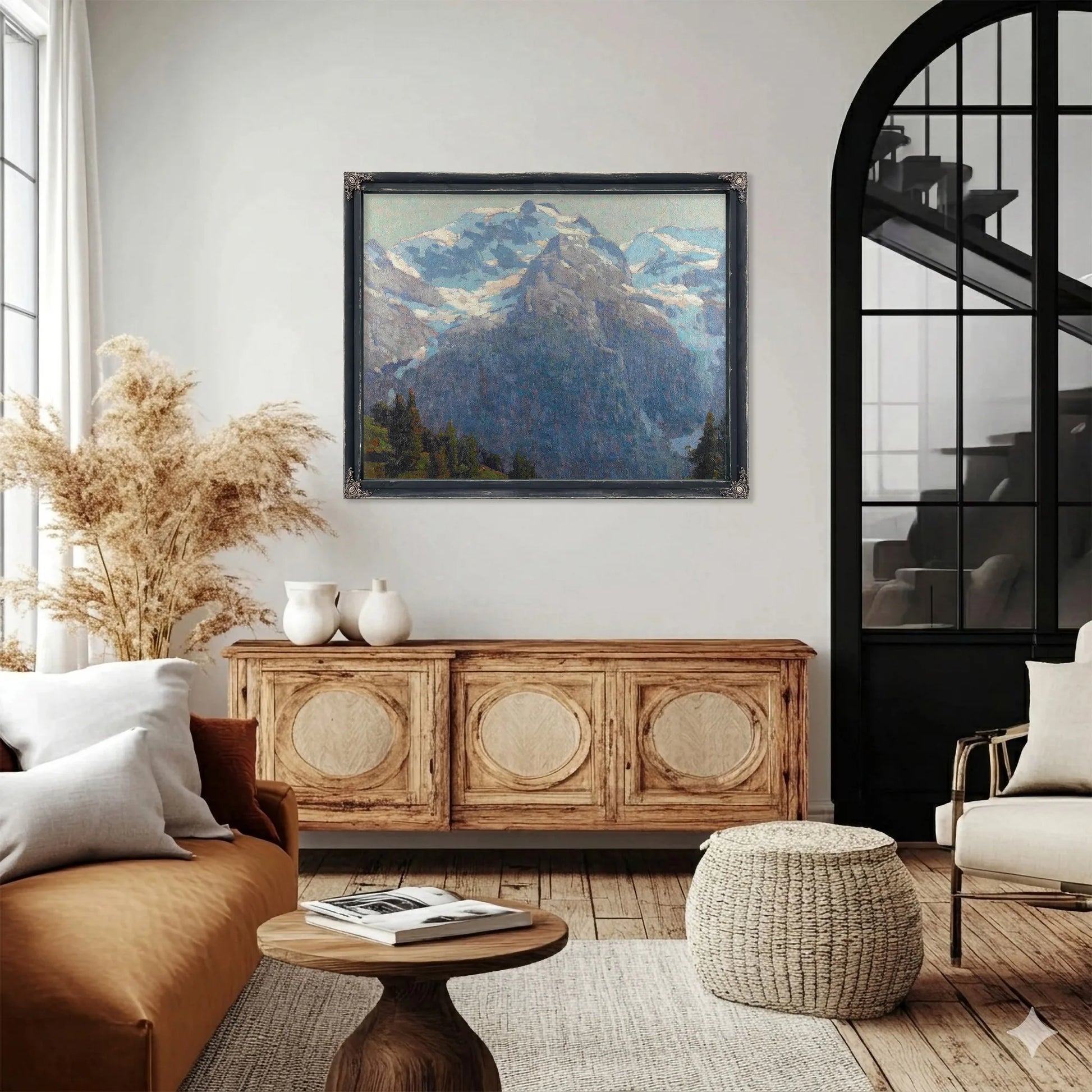 Majestic Alpine Scene By Edgar Payne Fine Art Print