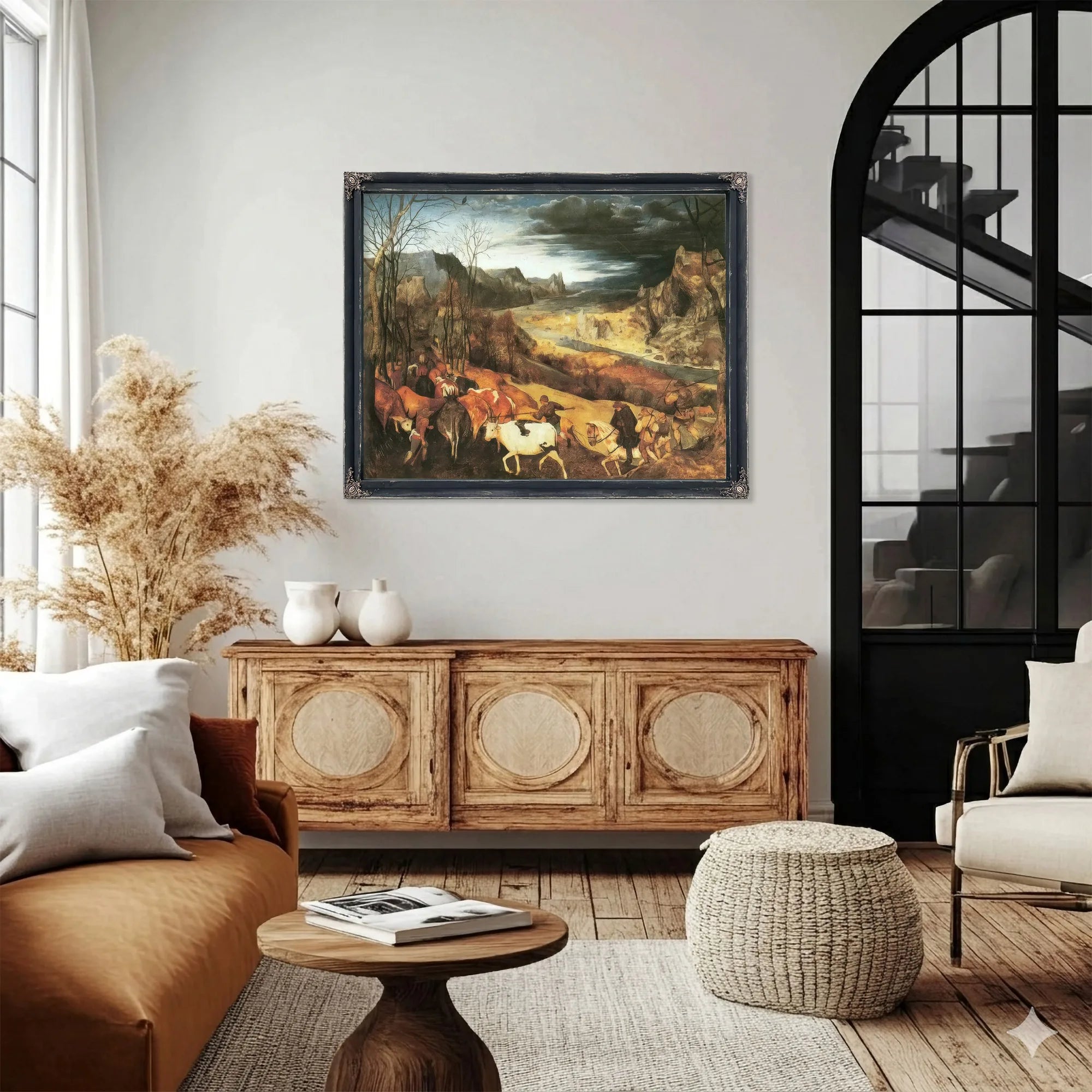 The Return Of The Herd 1565 By Pieter Bruegel Fine Art Print