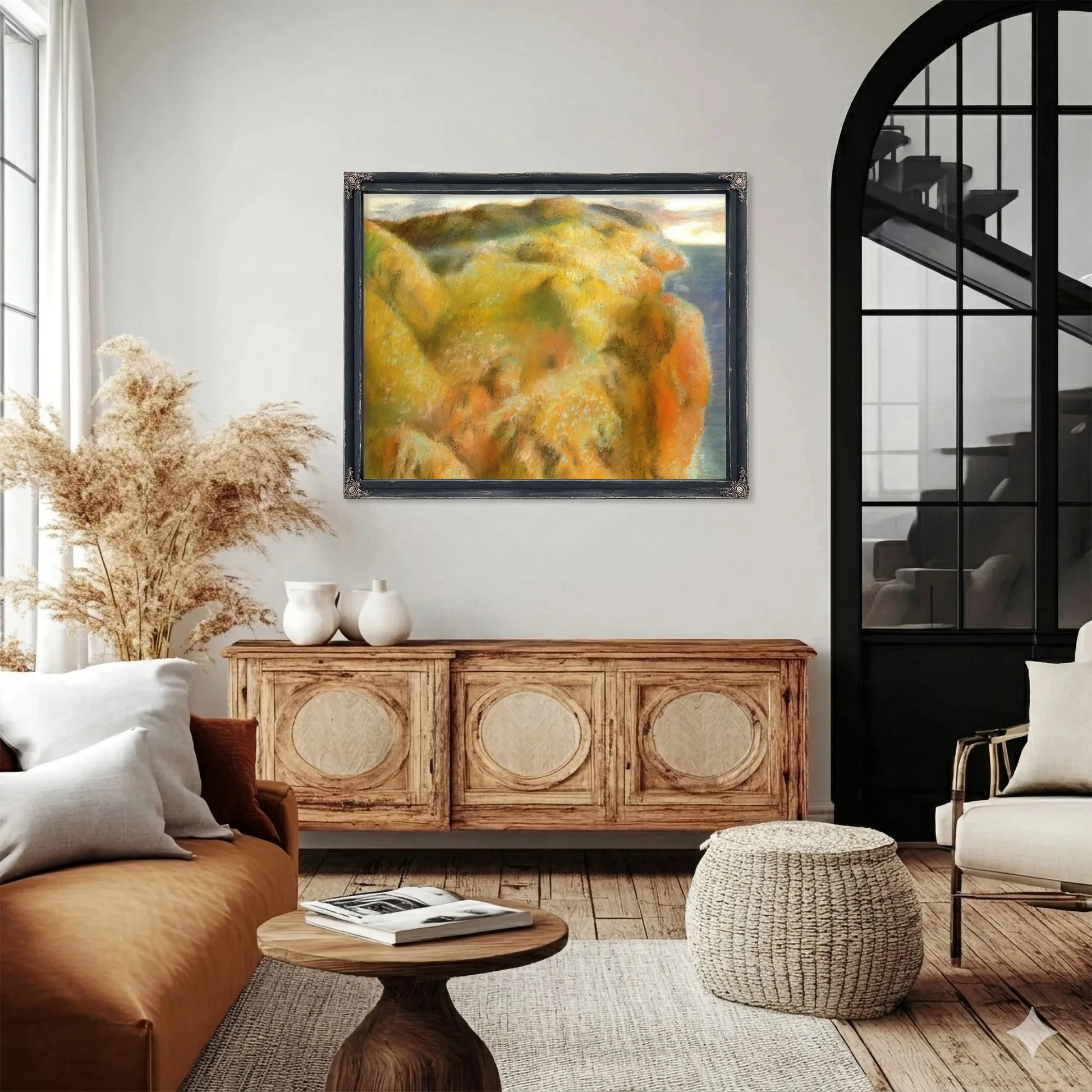 Coastal Landscape By Edgar Degas Fine Art Print