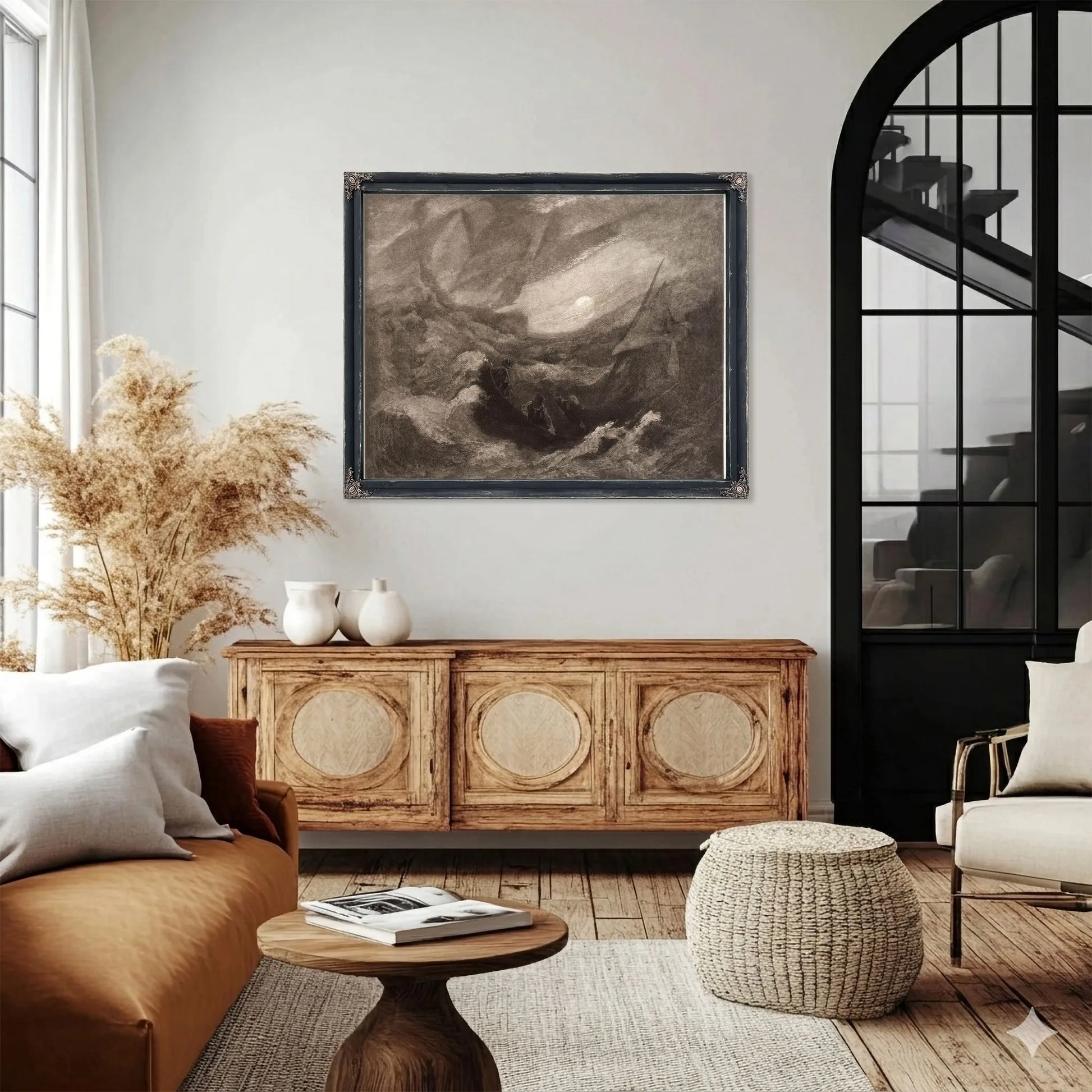 The Flying Dutchman By Albert Pinkhamryder Fine Art Print